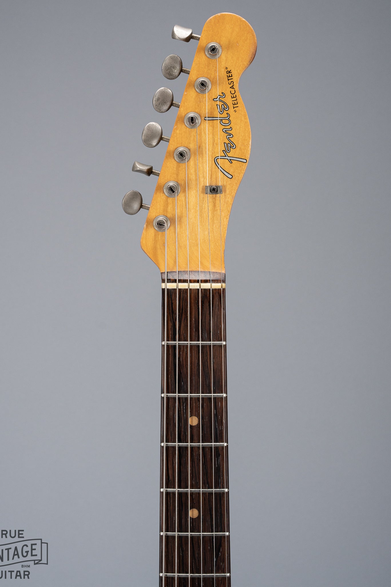 Front of Olympic White 1960 Fender Telecaster Neck and Headstock