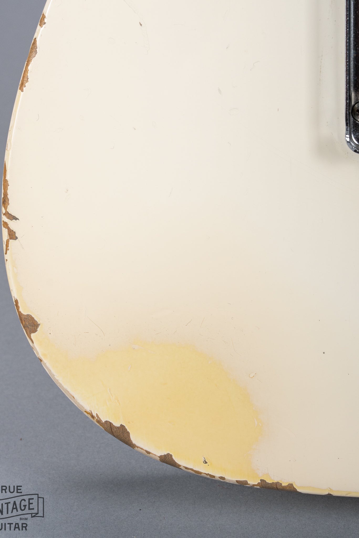 Olympic White 1960 Fender Telecaster undercoat