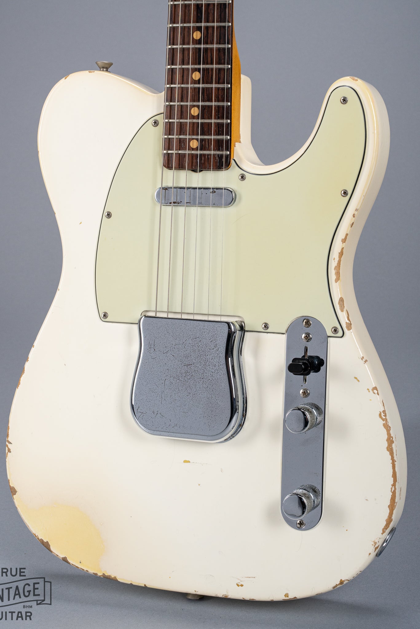 Front of Olympic White 1960 Fender Telecaster Body