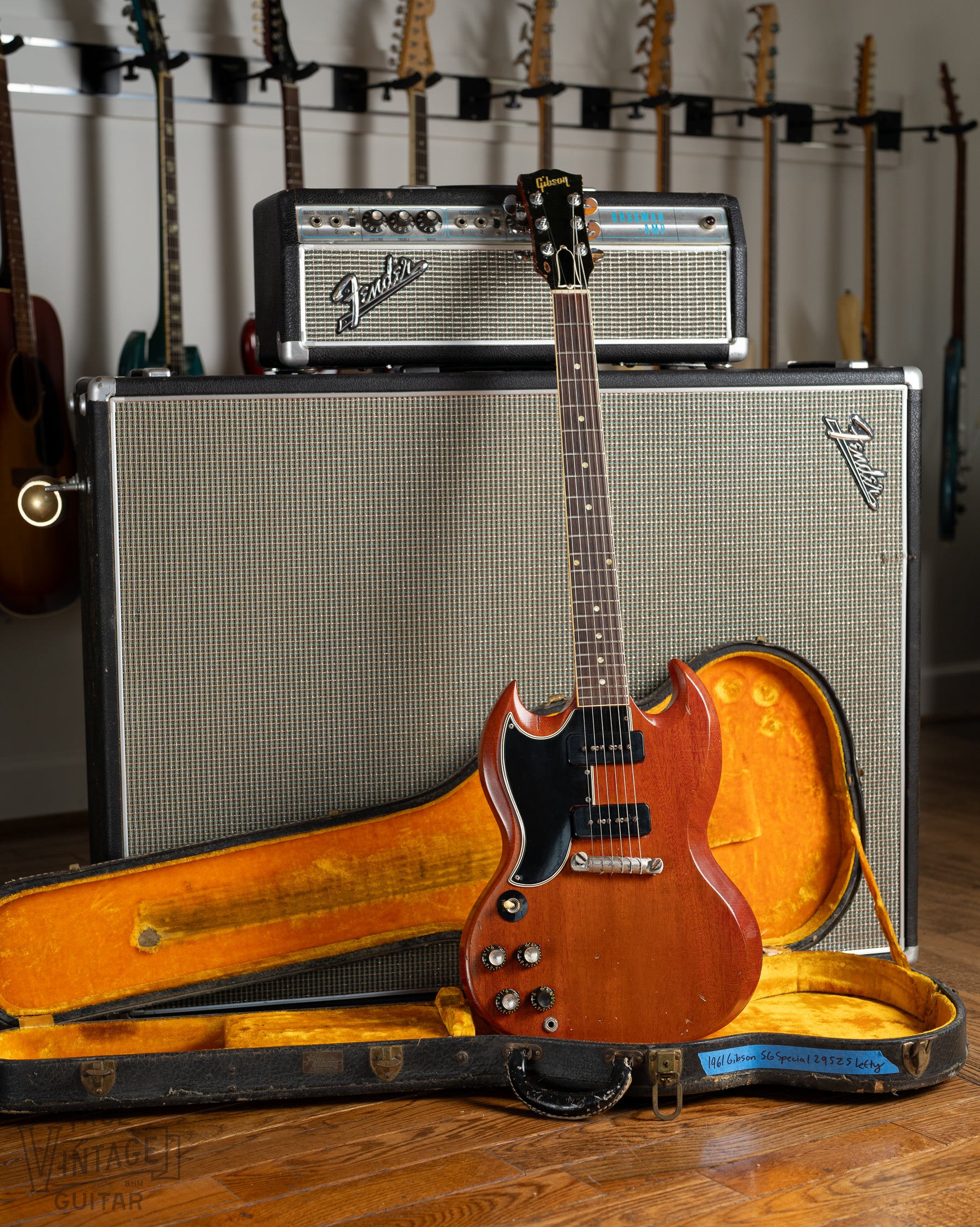1961 Gibson SG Special left hand lefty