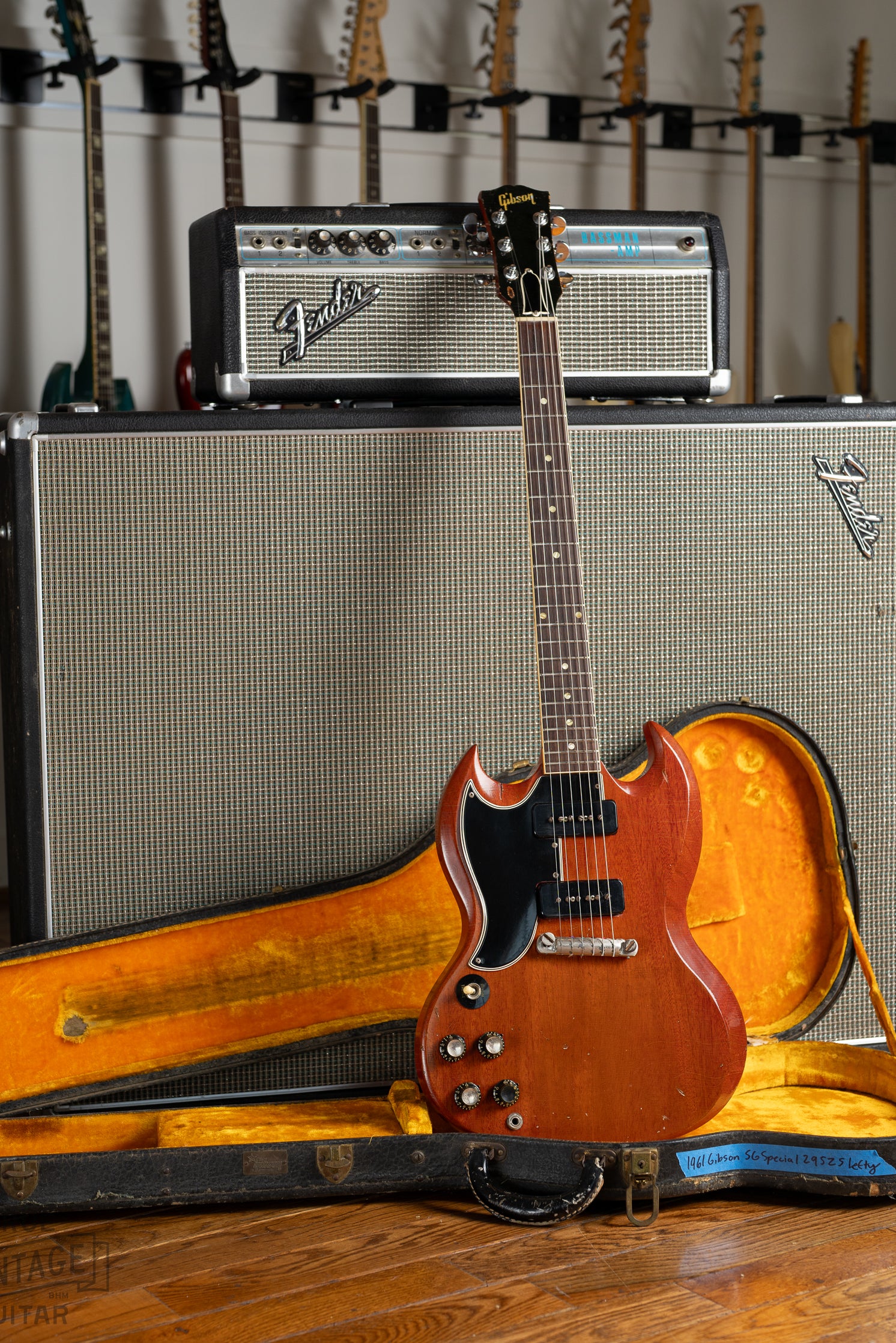 1961 Gibson SG Special left hand lefty