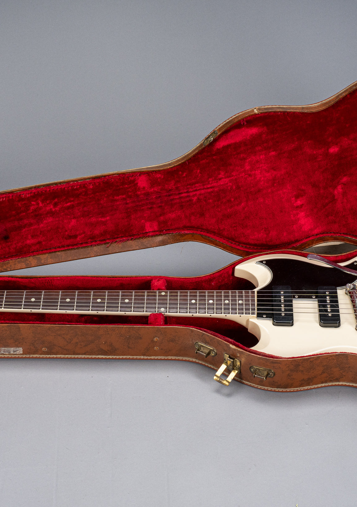 1962 Gibson SG Special white guitar p90s in hardshell case