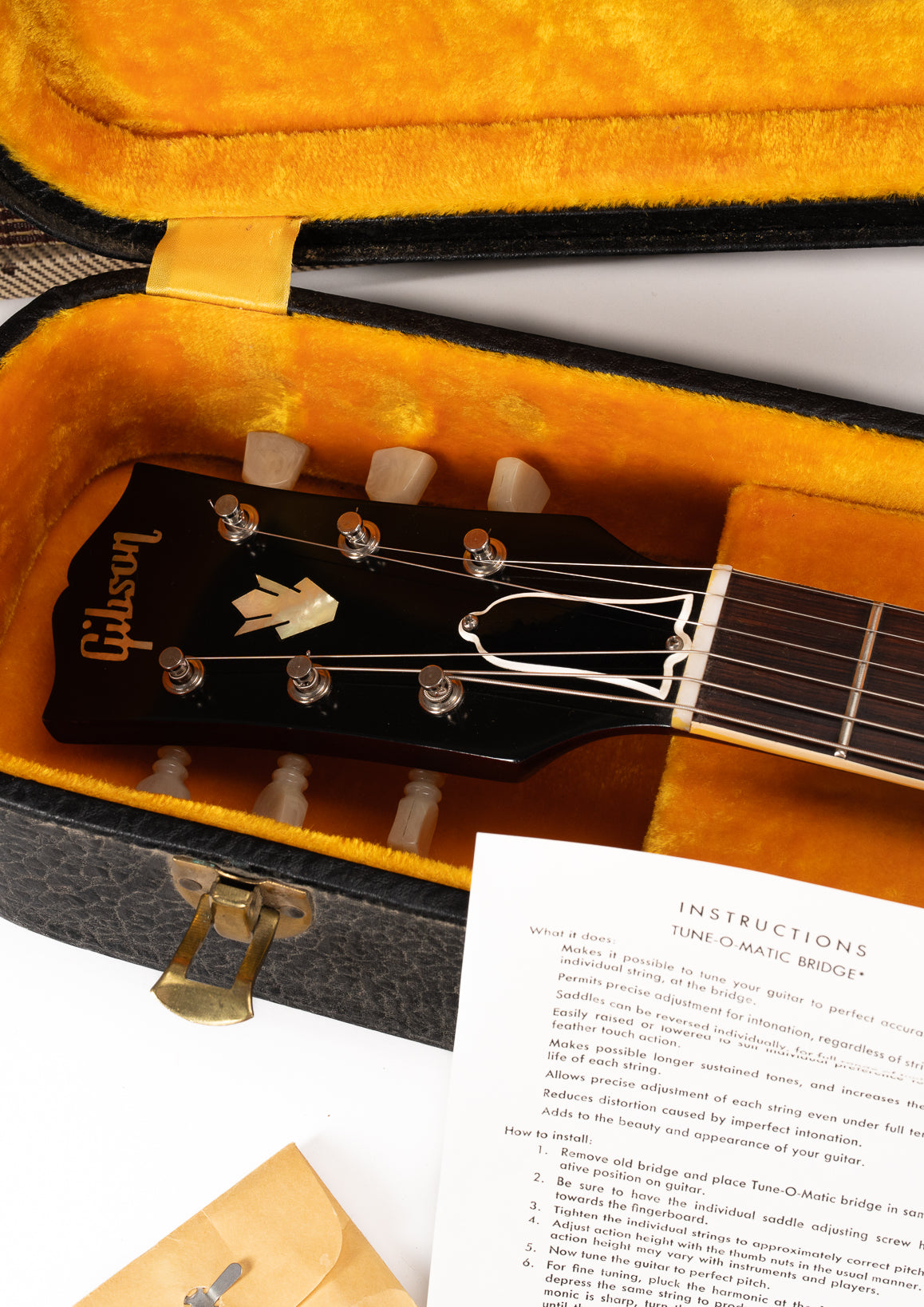 1963 Gibson ES-335 Cherry Headstock in Original Case