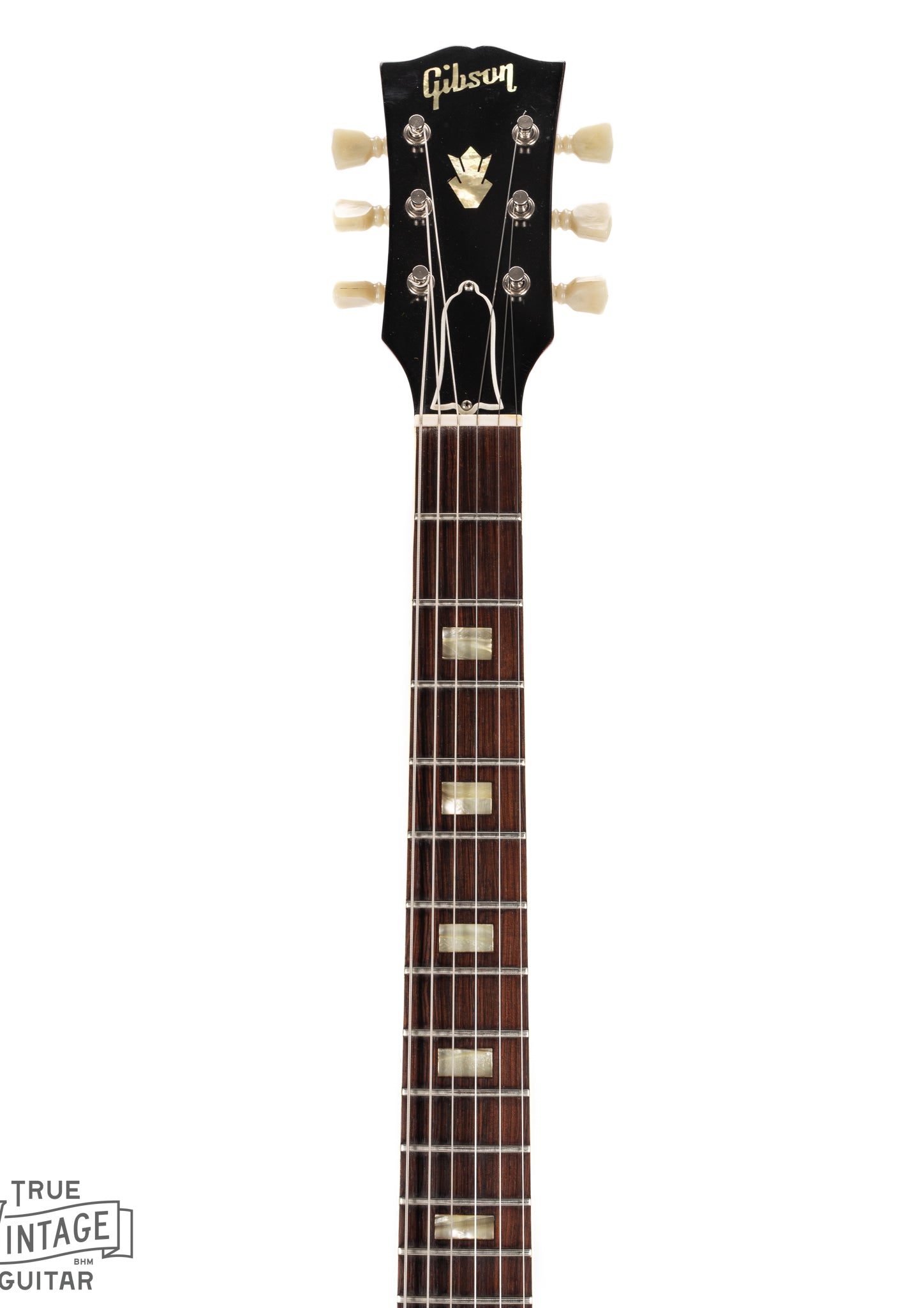 Front of 1963 Gibson ES-335 Cherry Neck and Headstock