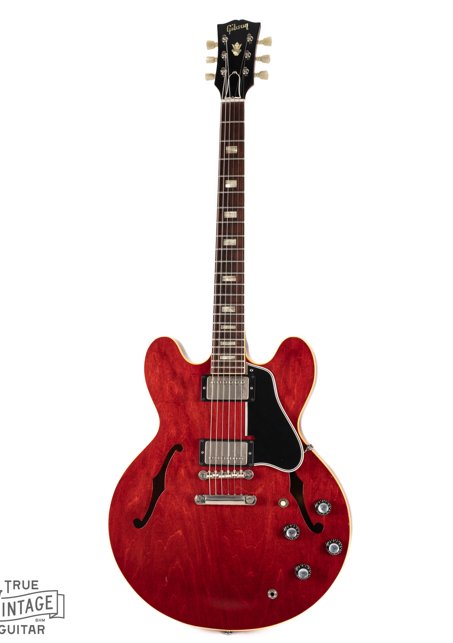 Front of 1963 Gibson ES-335 Cherry