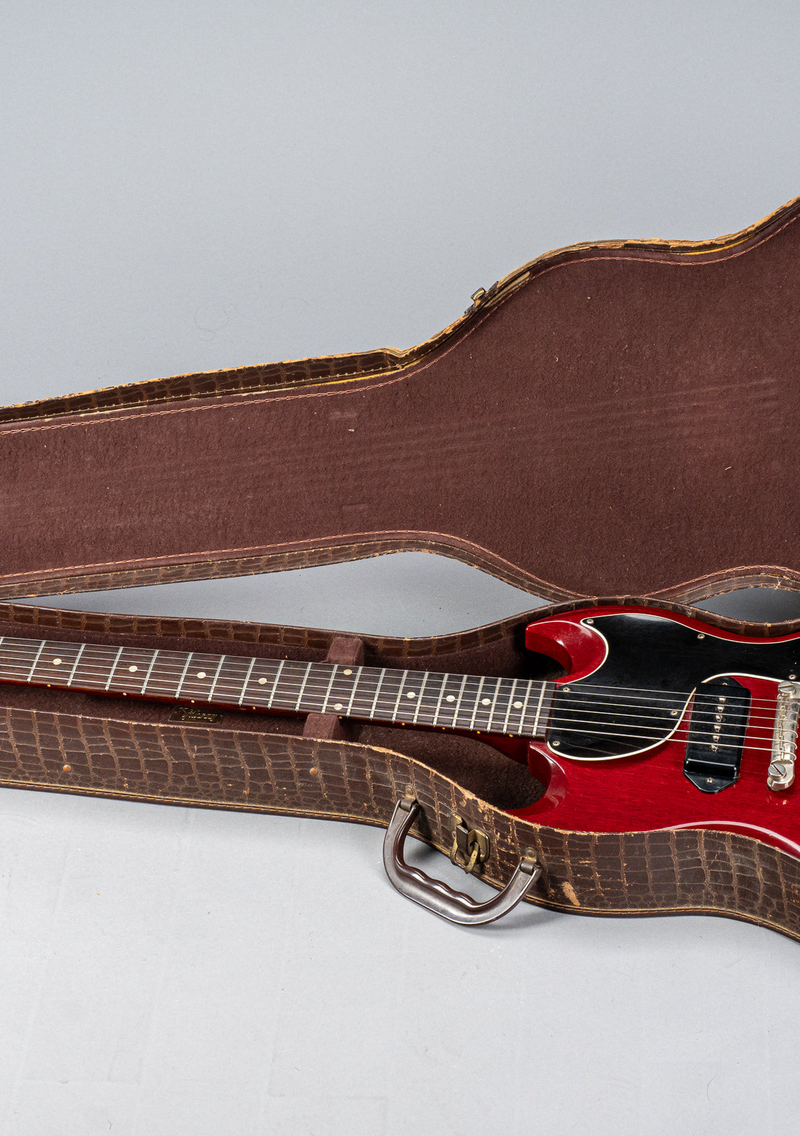 Gibson Les Paul Junior Cherry red guitar P90 pickup in original case