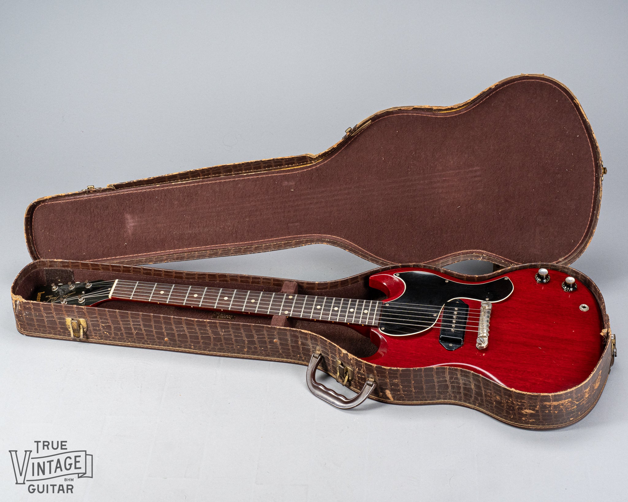 Gibson Les Paul Junior Cherry red guitar P90 pickup in original case