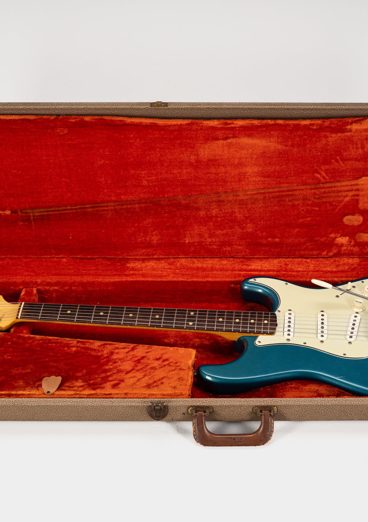 1963 Fender Stratocaster Lake Placid Blue custom color in original case