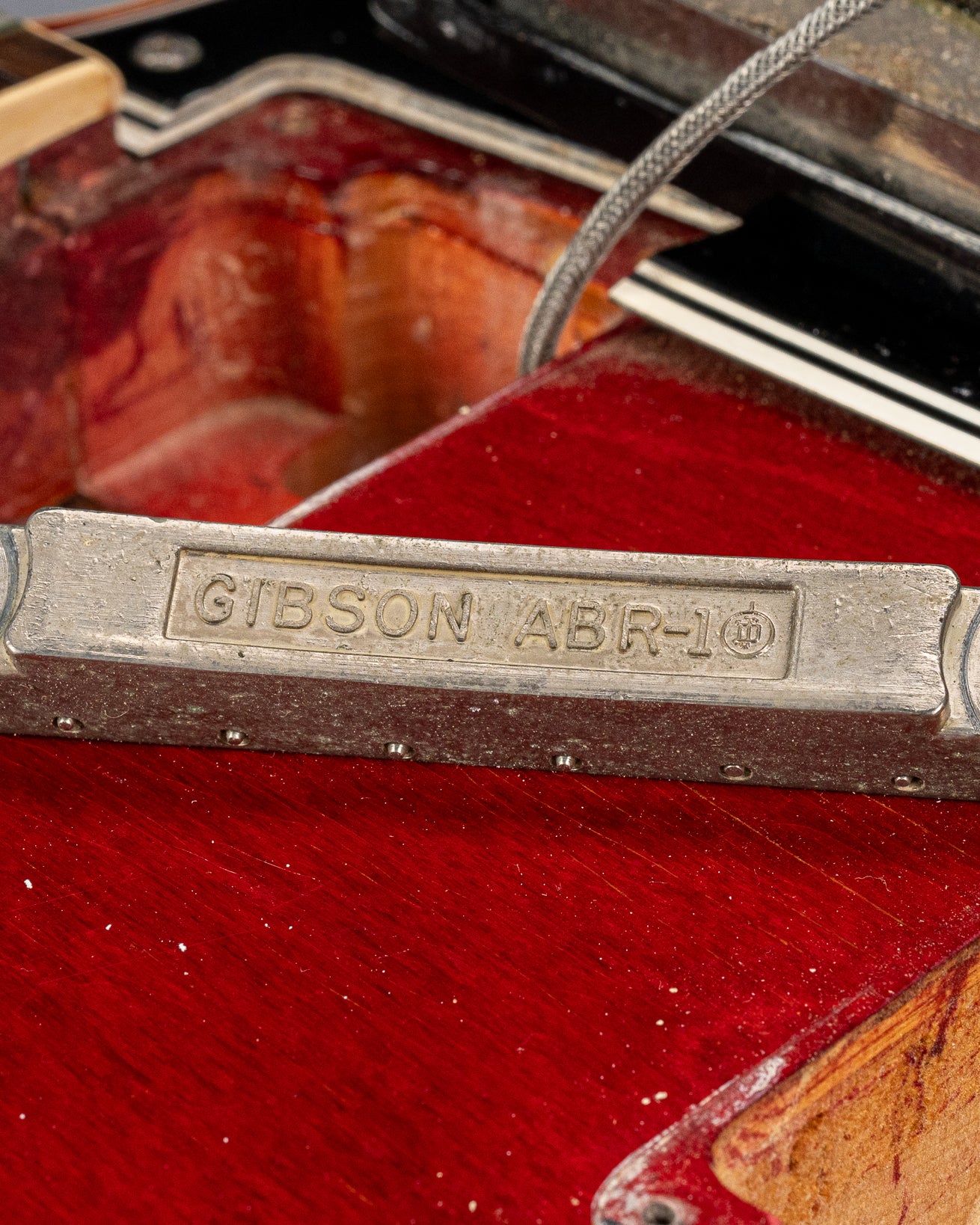 Gibson 1963 ES-335 Cherry red guitar original Gibson ABR-1 bridge