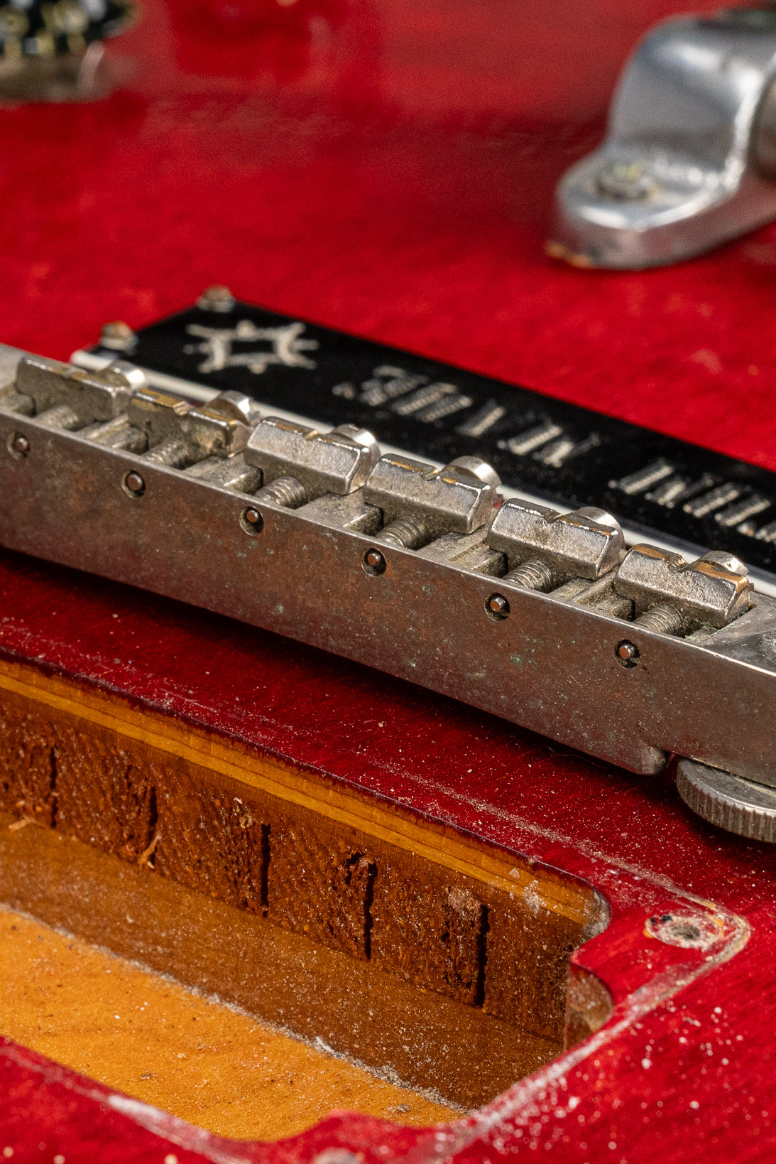 Gibson 1963 ES-335 Cherry red guitar original Gibson ABR-1 bridge