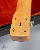1965 Fender Electric Mandolin Sunburst guitar mandolin neck heel and screw holes