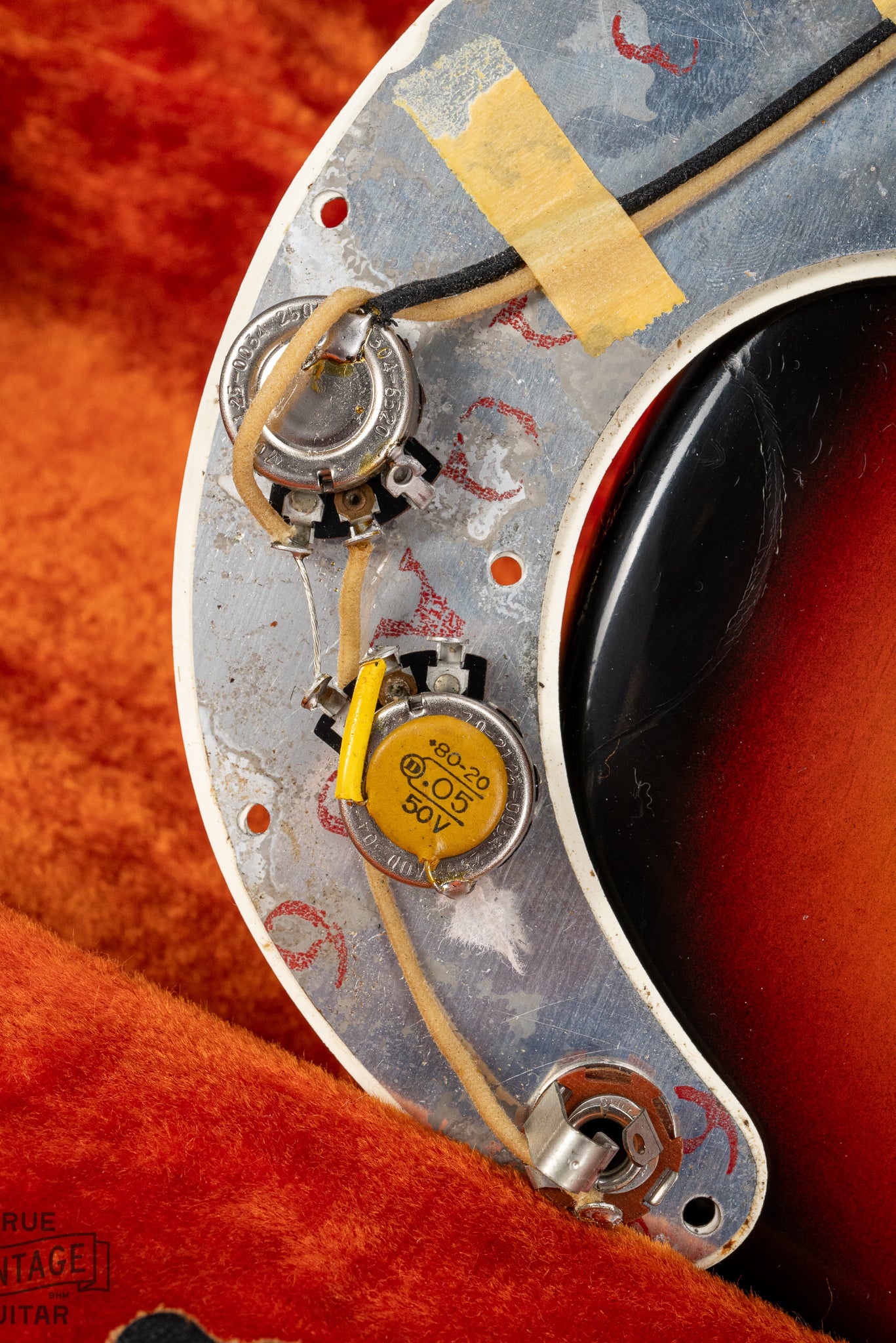 1965 Fender Electric Mandolin Sunburst guitar mandolin pots and pot codes