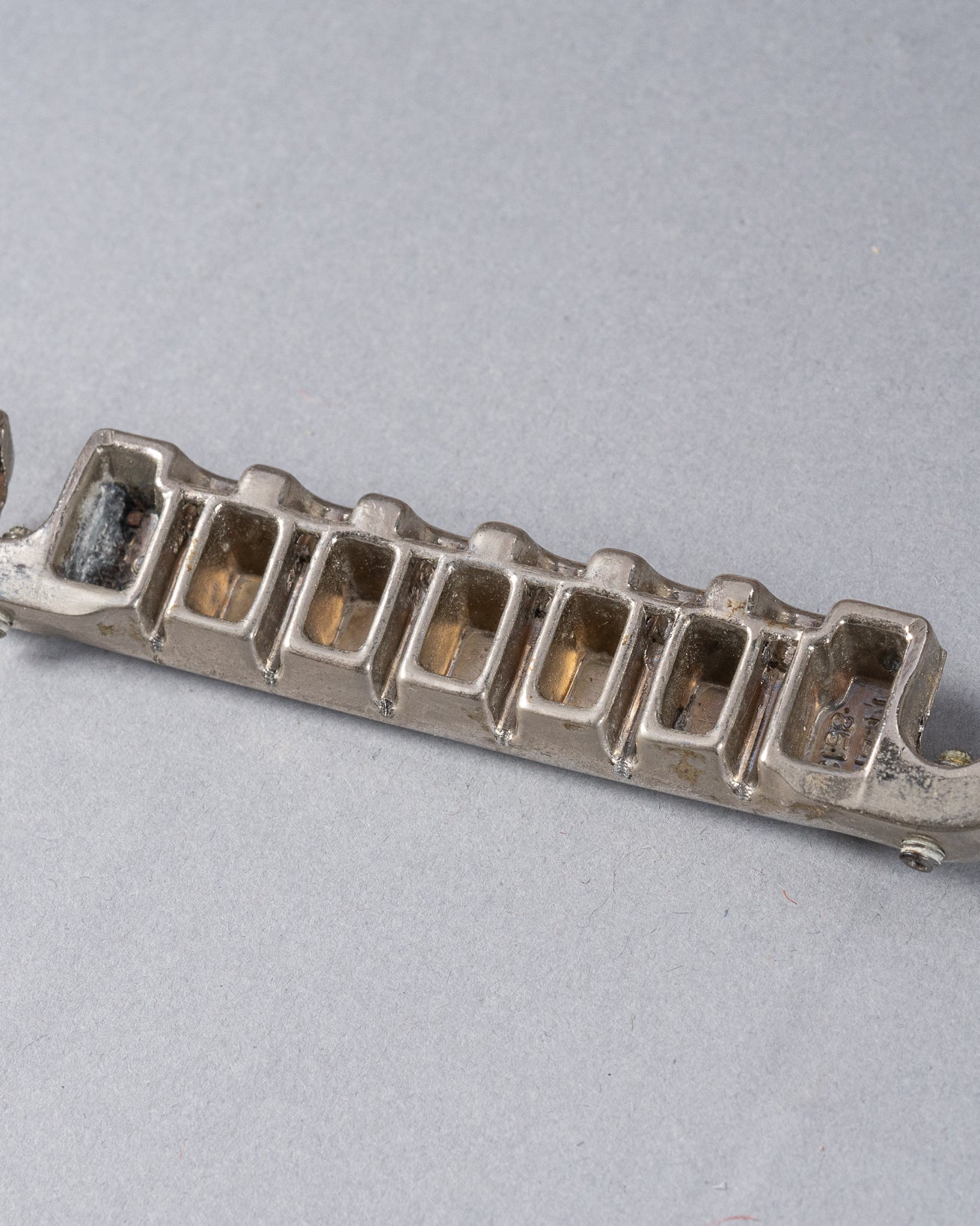 1964 Gibson SG Junior Cherry Back of Bridge