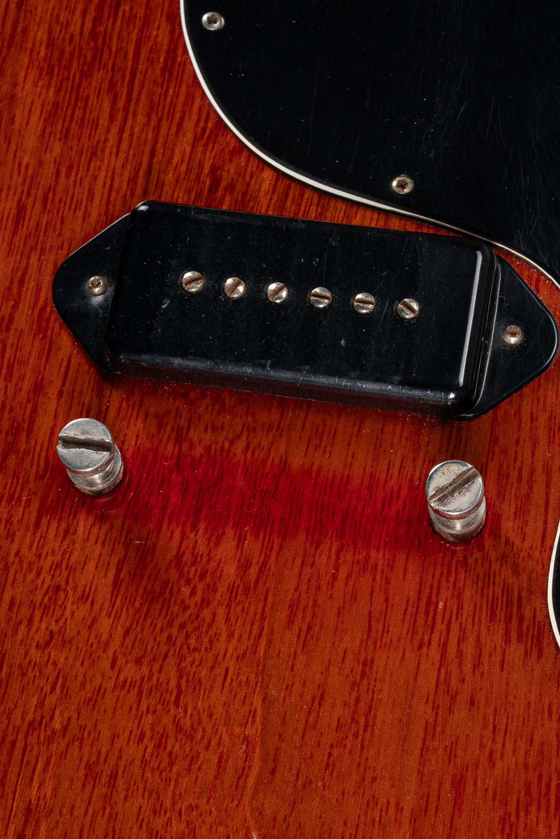 1964 Gibson SG Junior Cherry Bridge Posts Bushings Dog Ear P90