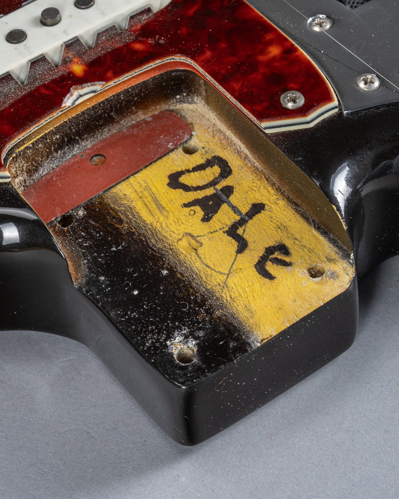 1965 Fender Jaguar Sunburst CBS Neck Pocket