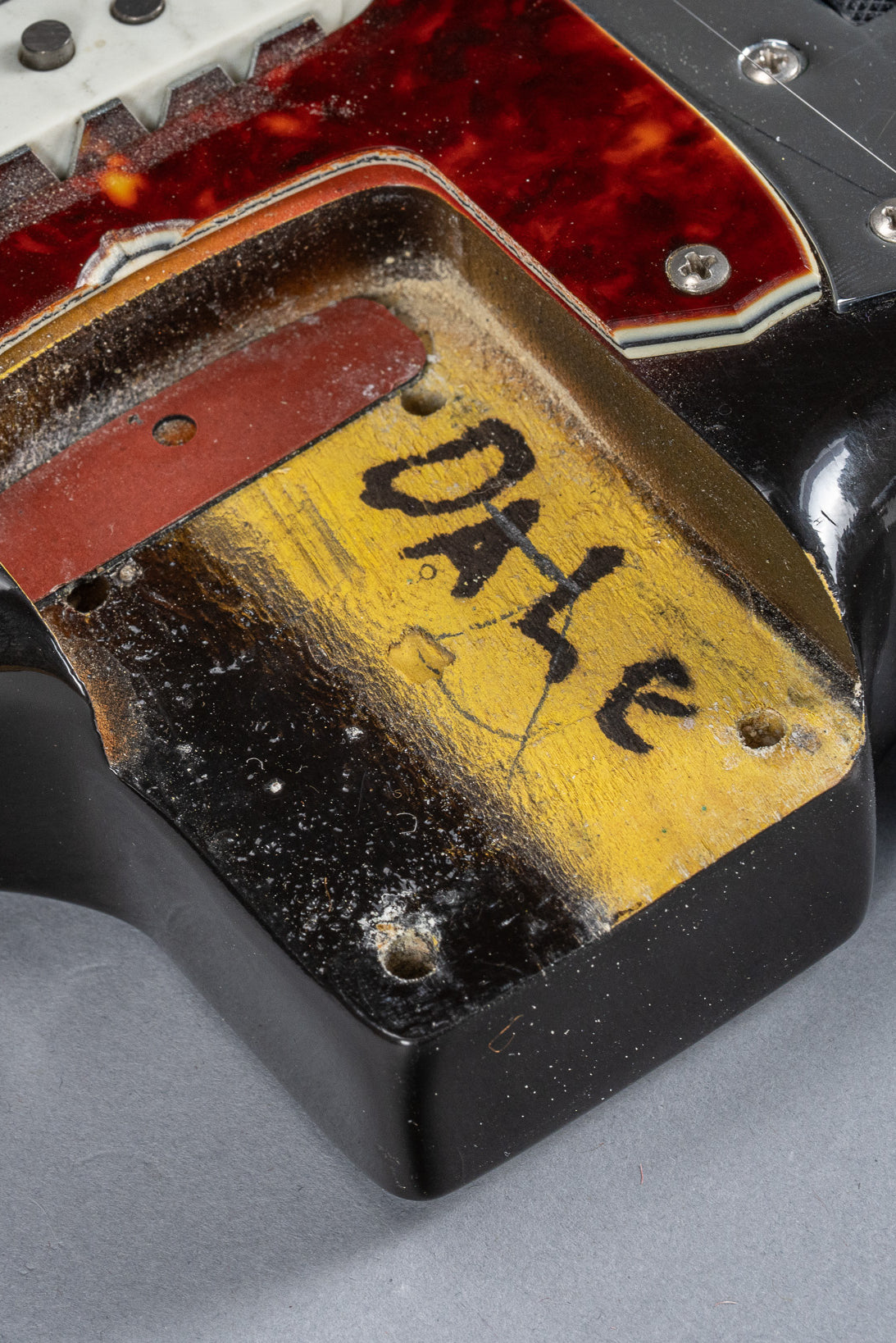 1965 Fender Jaguar Sunburst CBS Neck Pocket