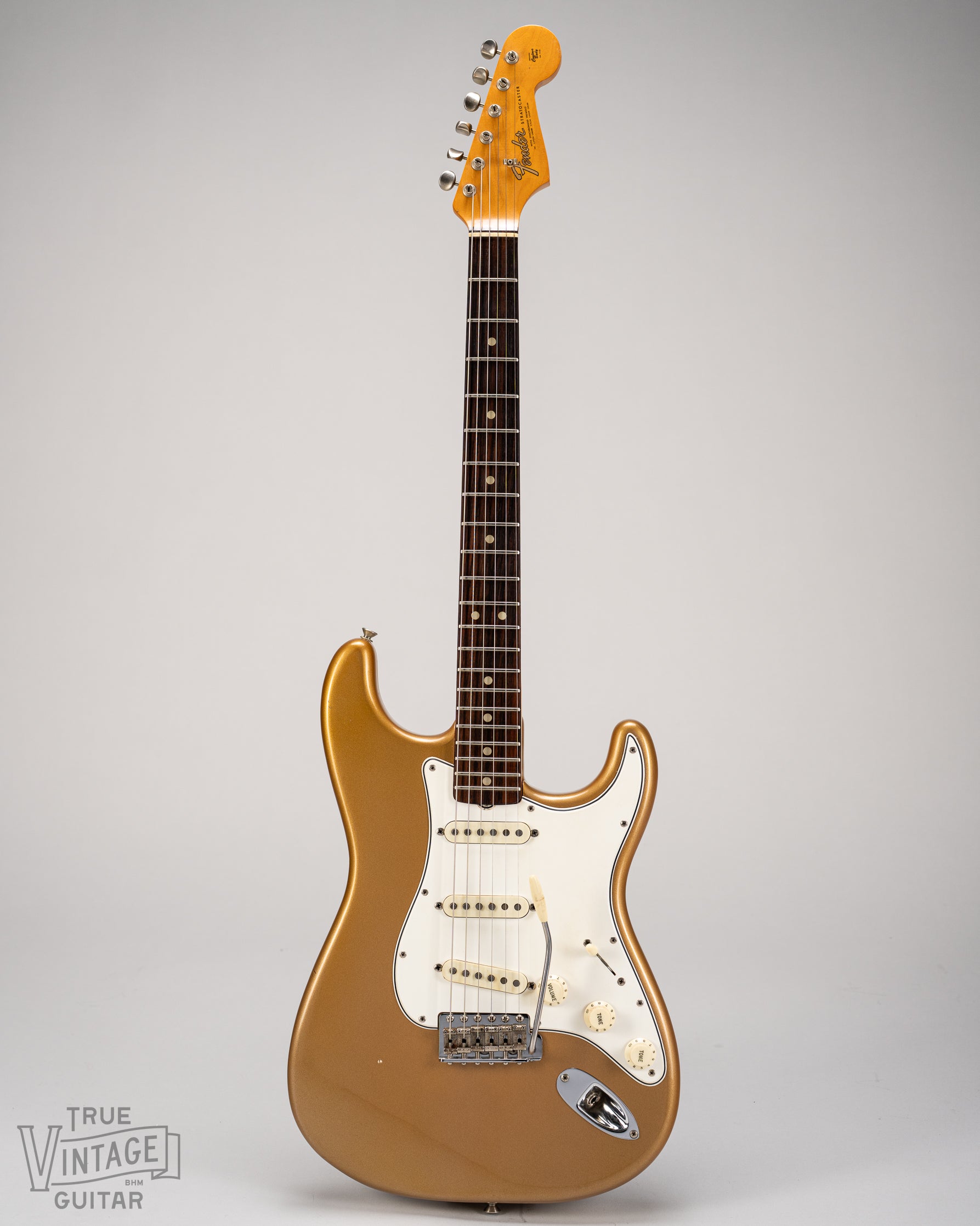 Fender Stratocaster Guitar, 1965, Firemist Gold