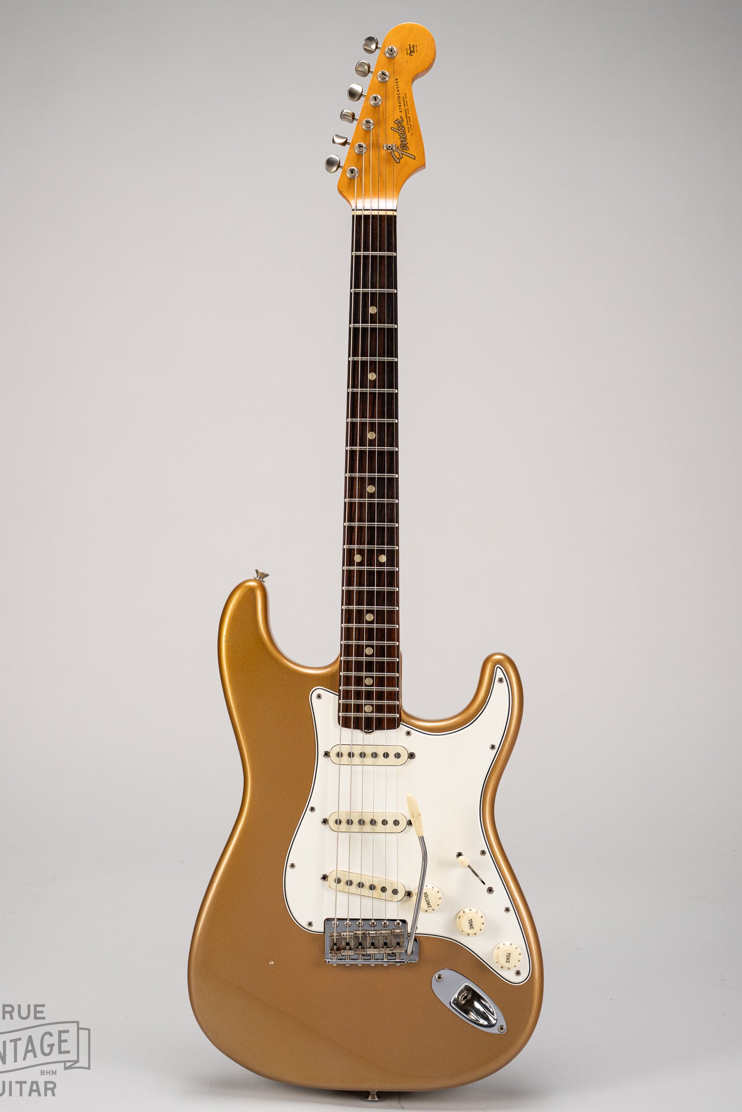 Fender Stratocaster Guitar, 1965, Firemist Gold