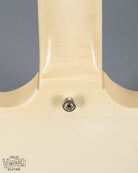 1965 Gibson SG Custom white guitar three pickup with Bigsby B5 vibrato tailpiece neck heel