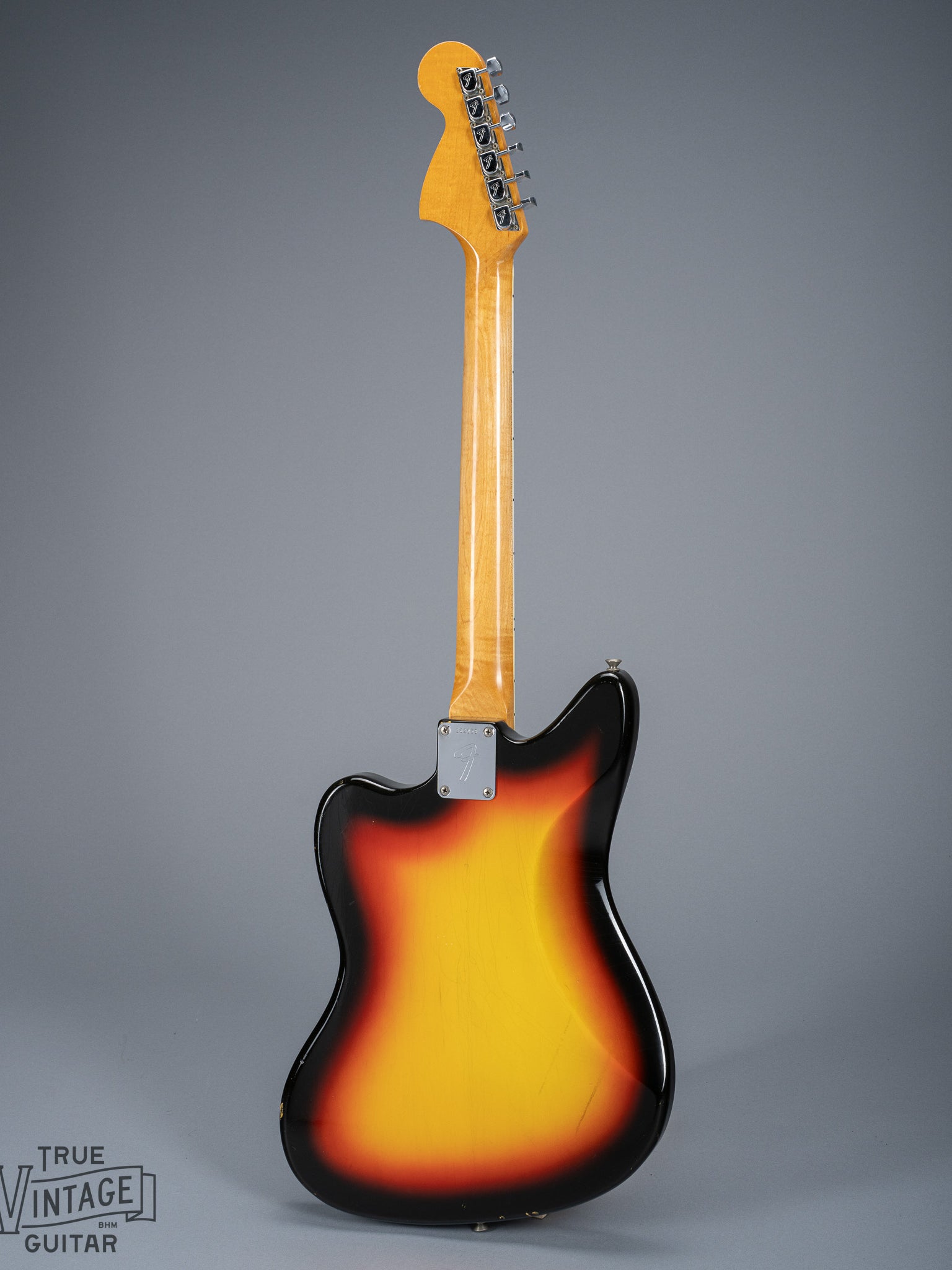1966 Fender Jaguar Sunburst Full Back