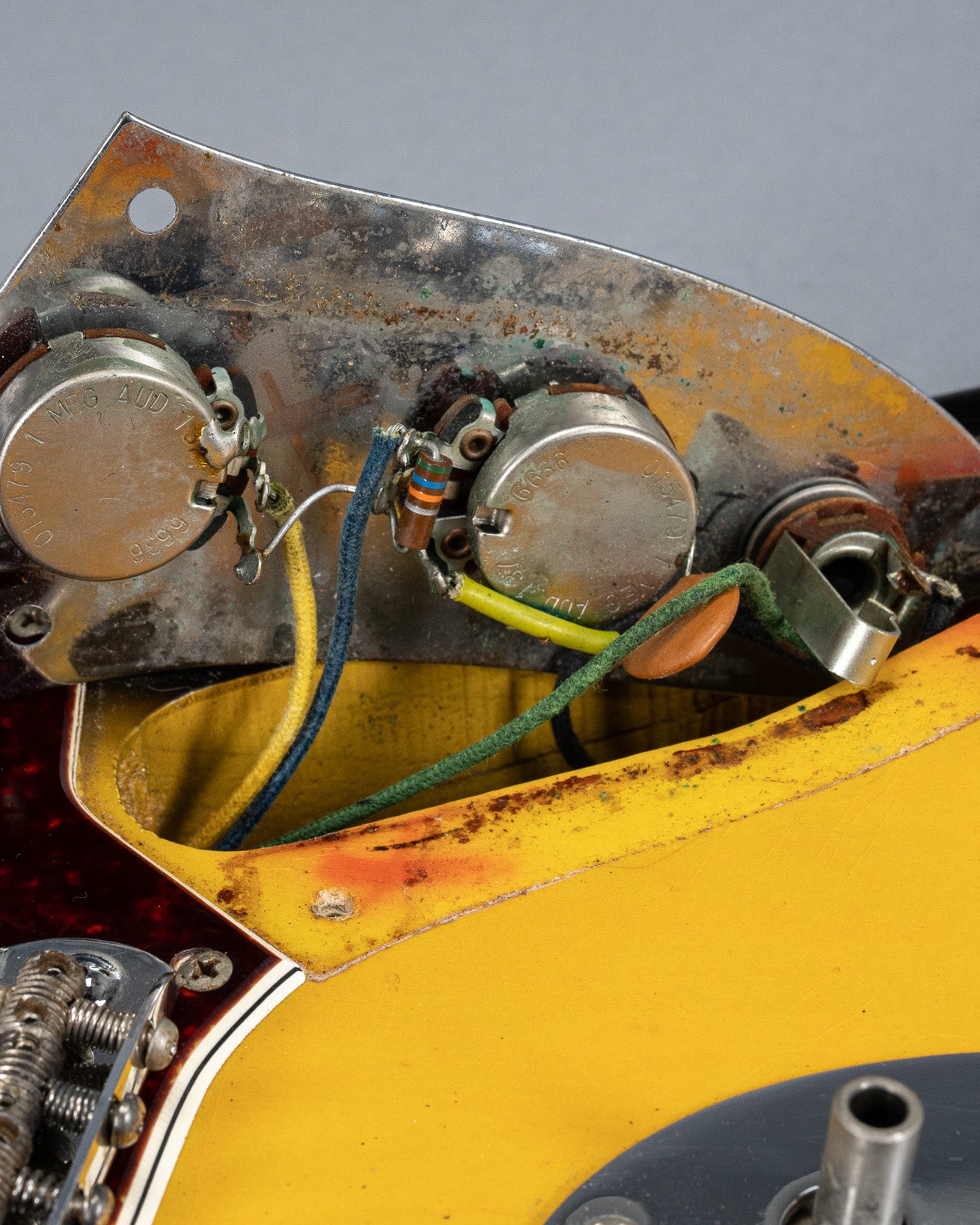 1966 Fender Jaguar Sunburst Pot Codes