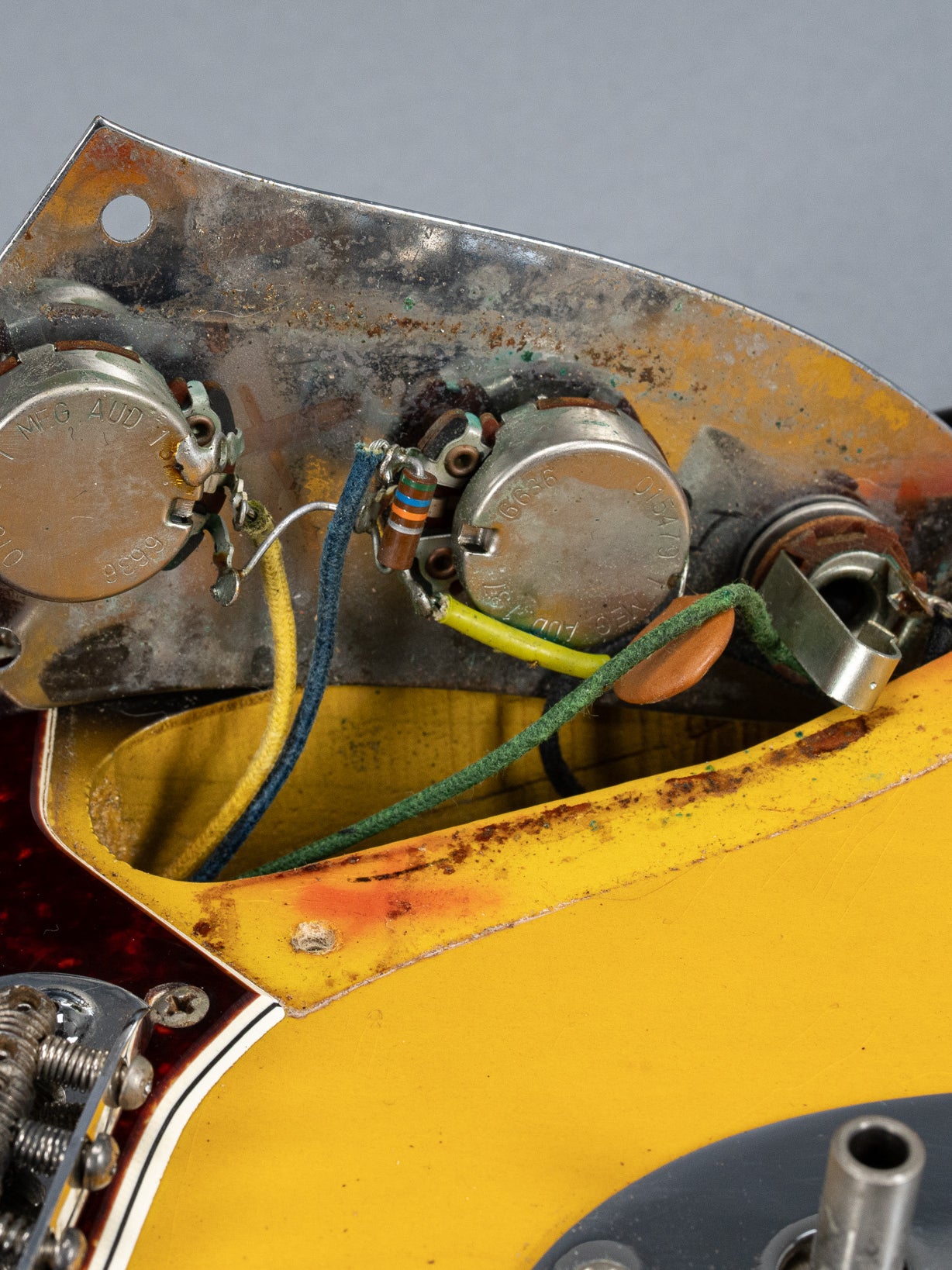 1966 Fender Jaguar Sunburst Pot Codes