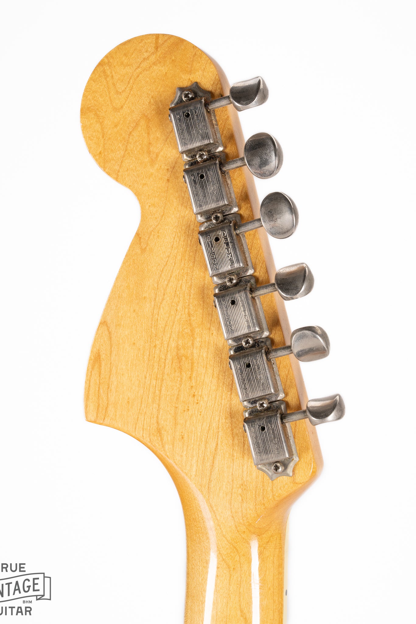 Back of 1967 Fender Jazzmaster Sunburst Headstock