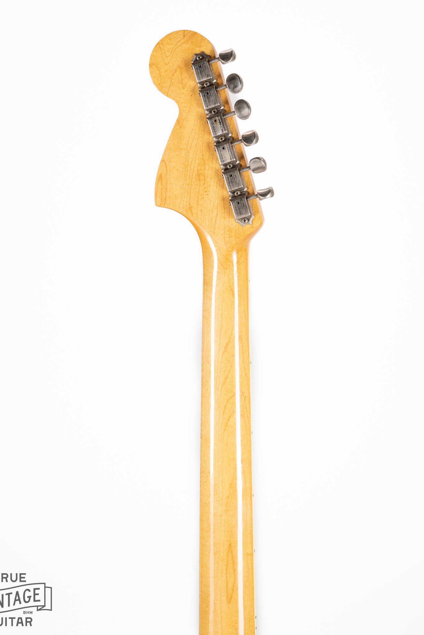 Back of 1967 Fender Jazzmaster Sunburst Neck and Headstock