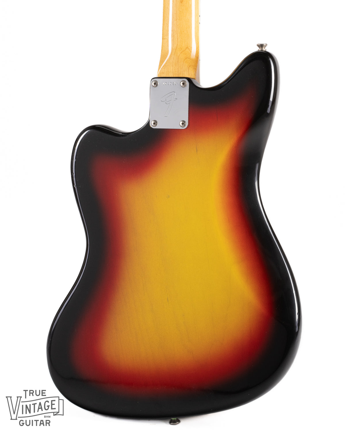 Back of 1967 Fender Jazzmaster Sunburst