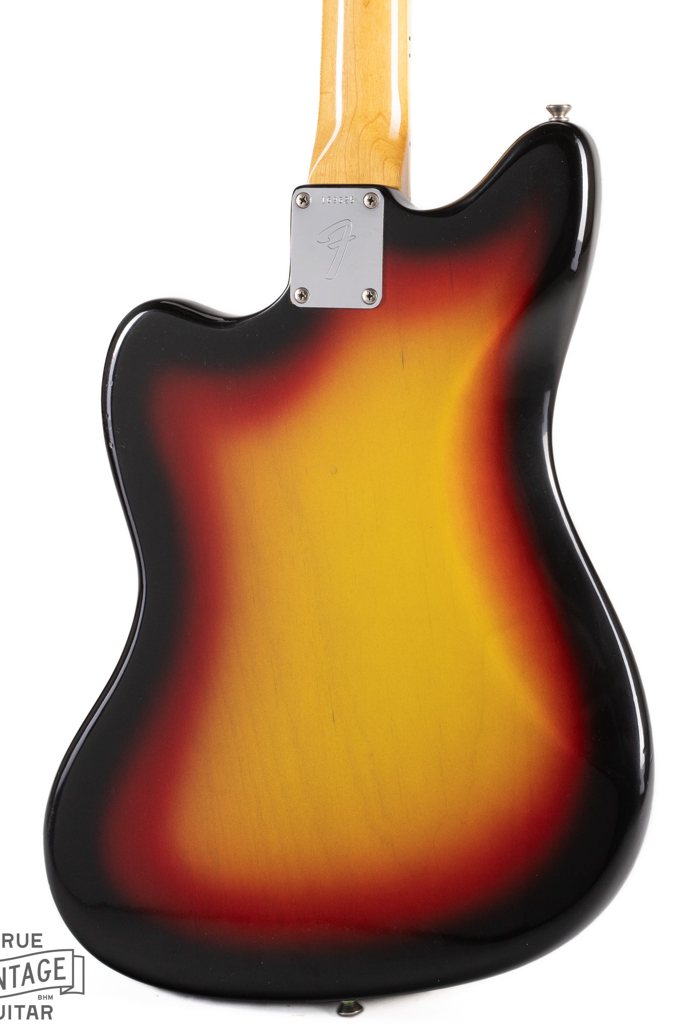 Back of 1967 Fender Jazzmaster Sunburst