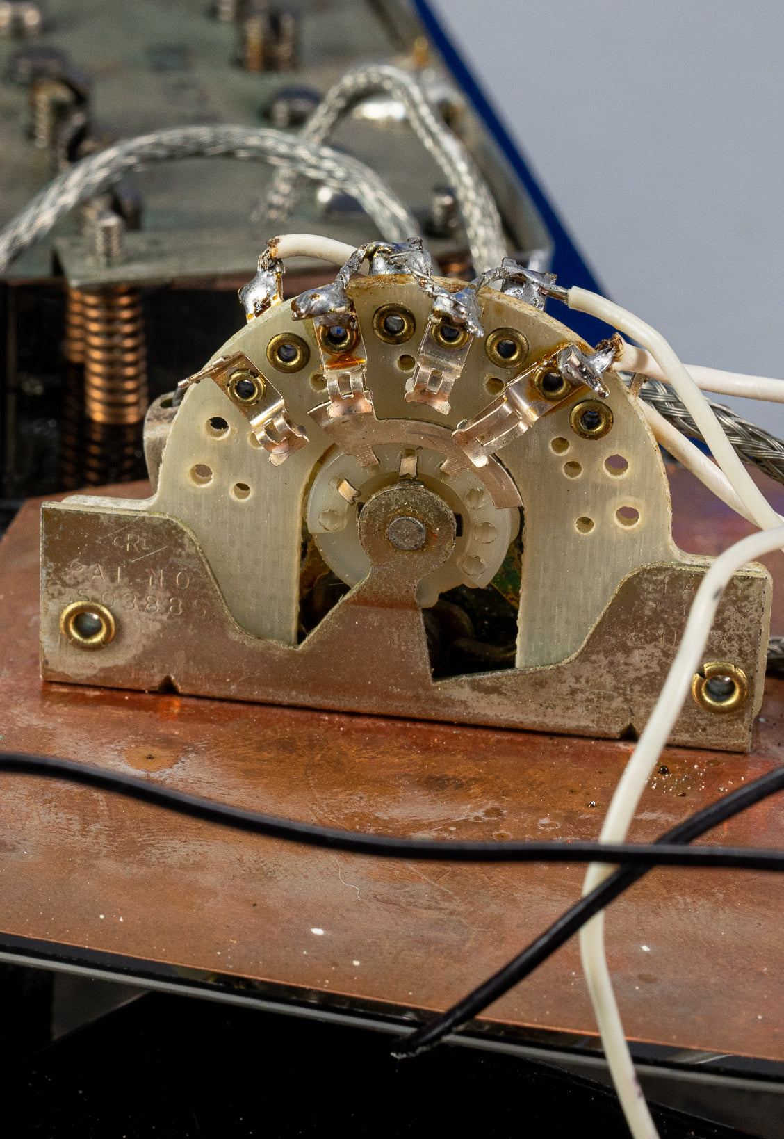 1978 Fender Telecaster Thinline Black guitar switch