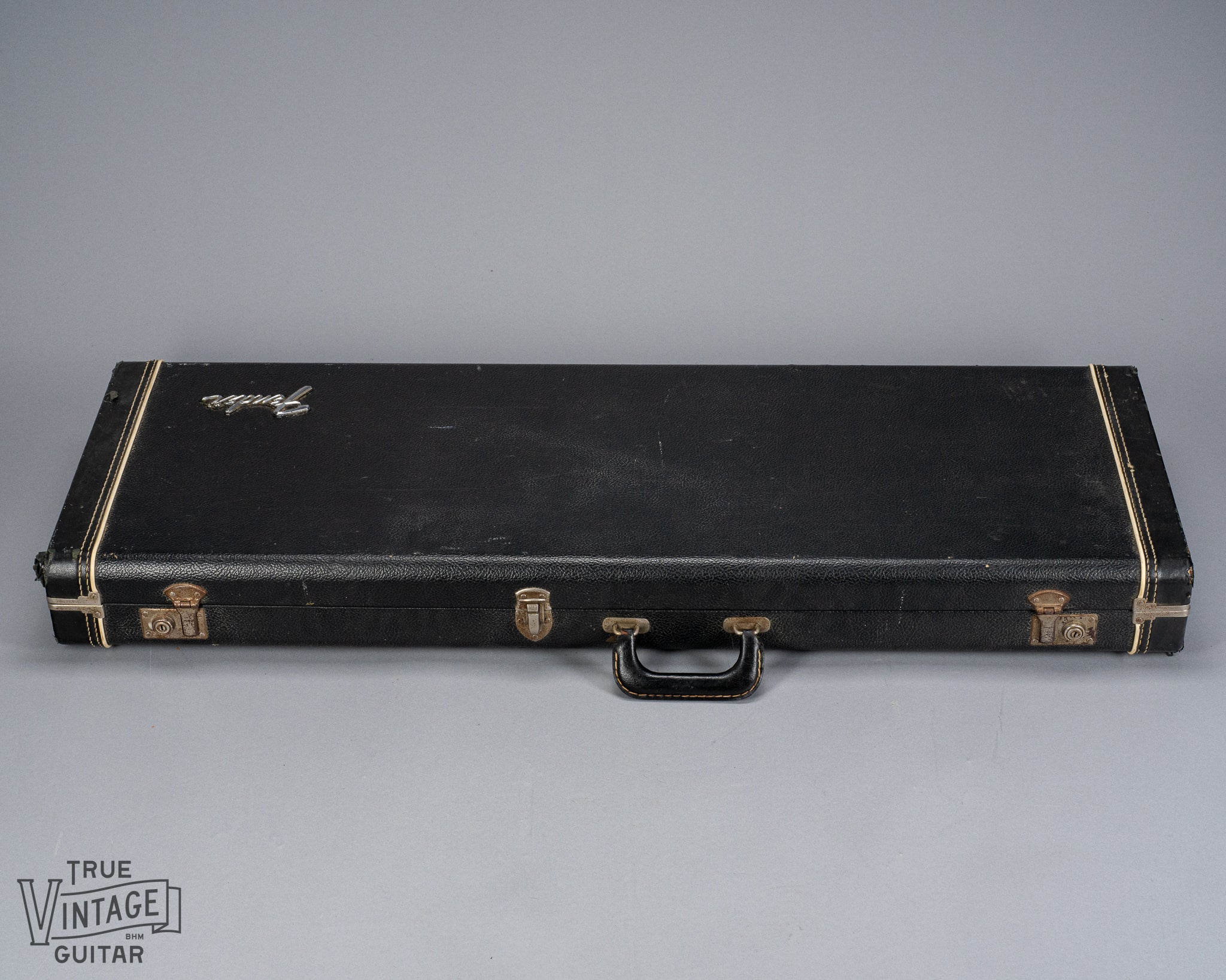 1978 Fender Telecaster Thinline Black guitar original case