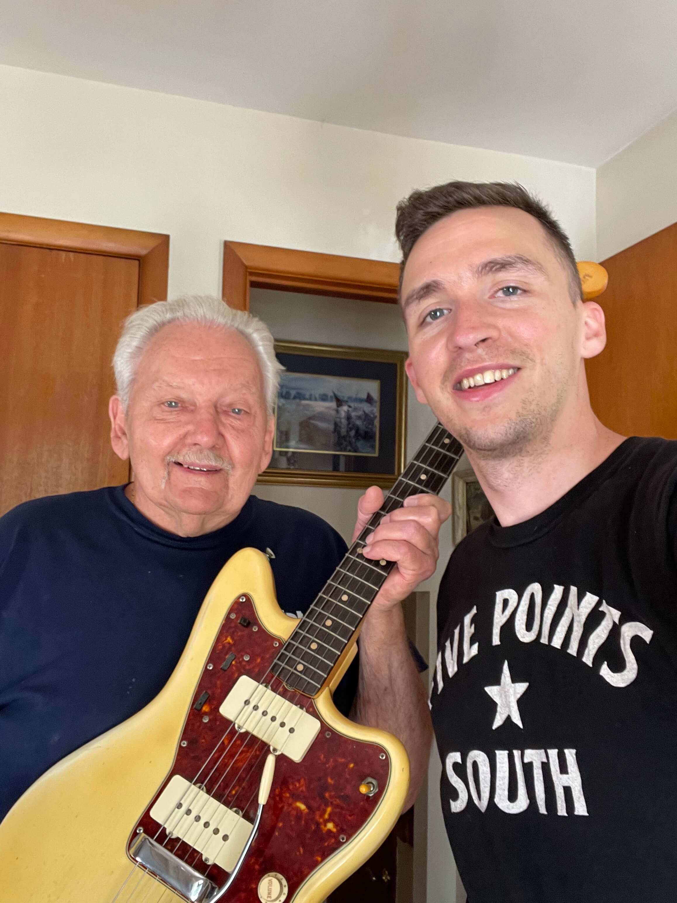 Guitar collector who buyer vintage Fender Stratocaster, Telecaster, and Jazzmaster guitars