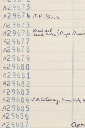 1959 Gibson ES-355 T Mono Cherry Watermelon red guitar original Gibson Shipment ledger