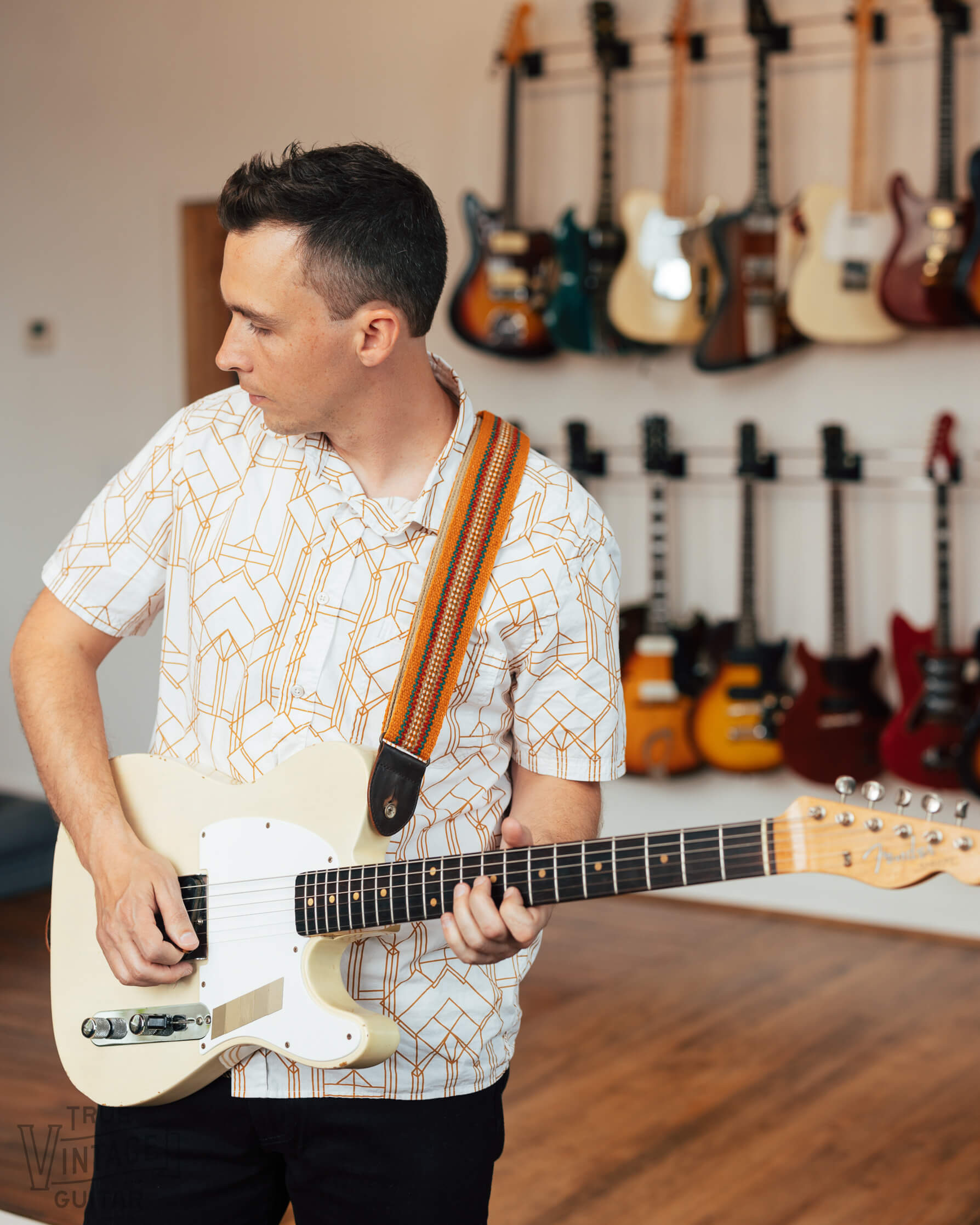 John Shults offers appraisals for vintage Fender Telecaster, Broadcaster, and Esquire guitars