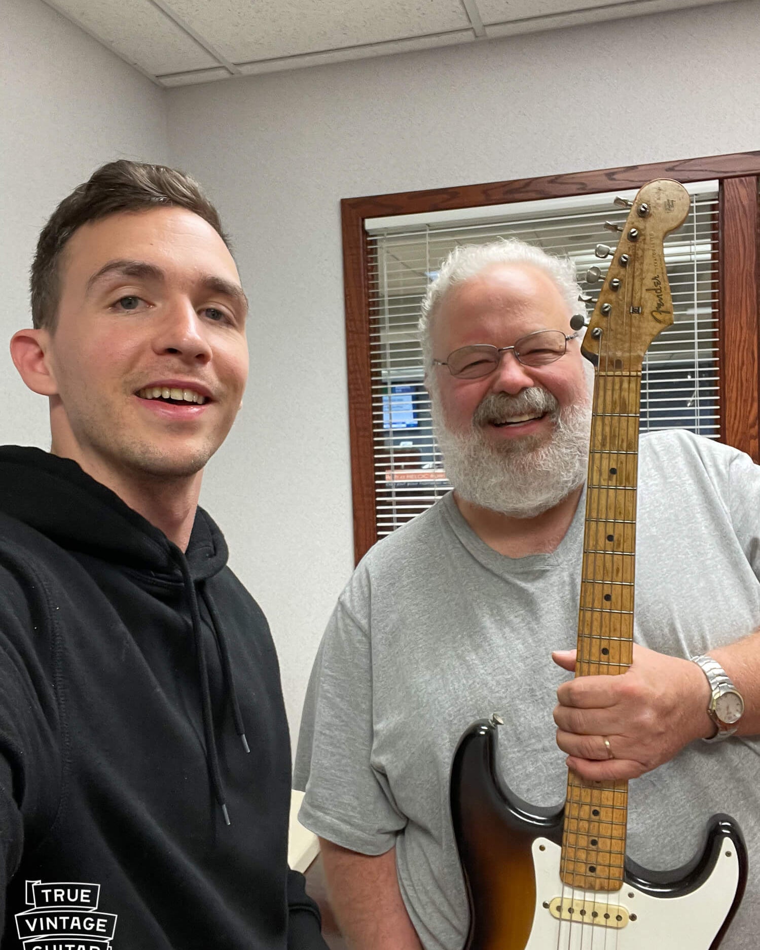 Vintage Fender guitar collector who buys 1950s Fender Stratocaster and Telecaster guitars