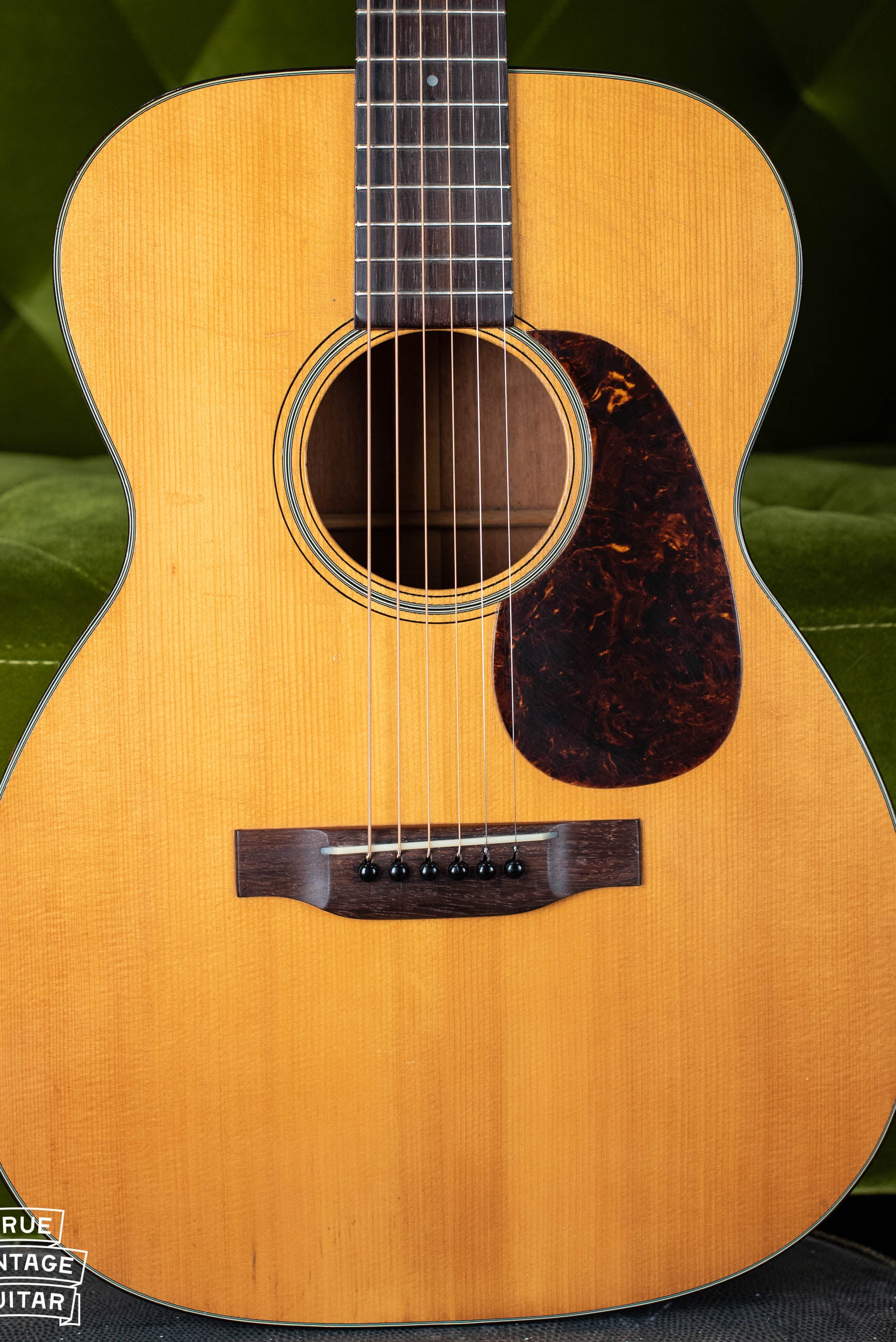 Vintage Martin acoustic guitars