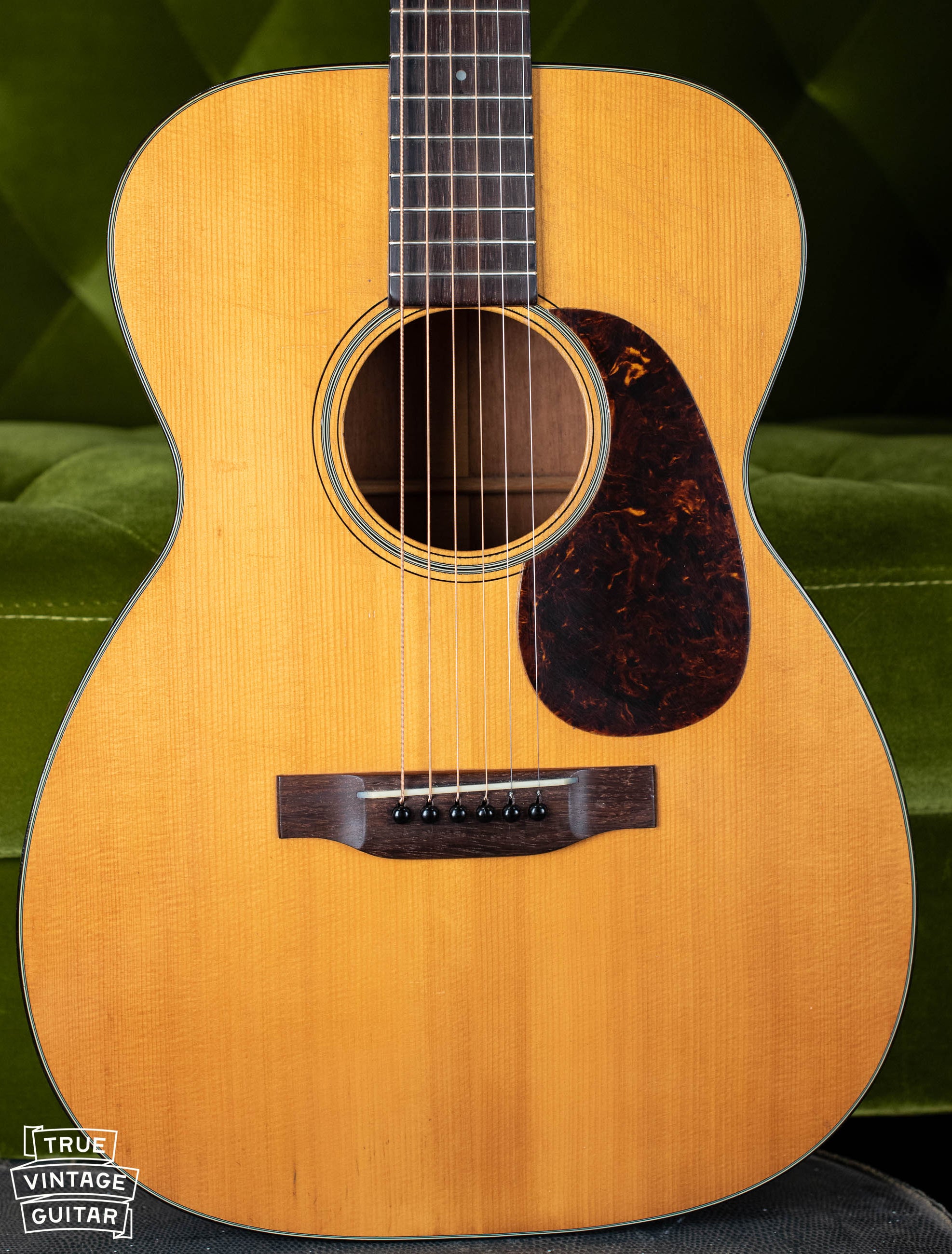 Vintage Martin acoustic guitars