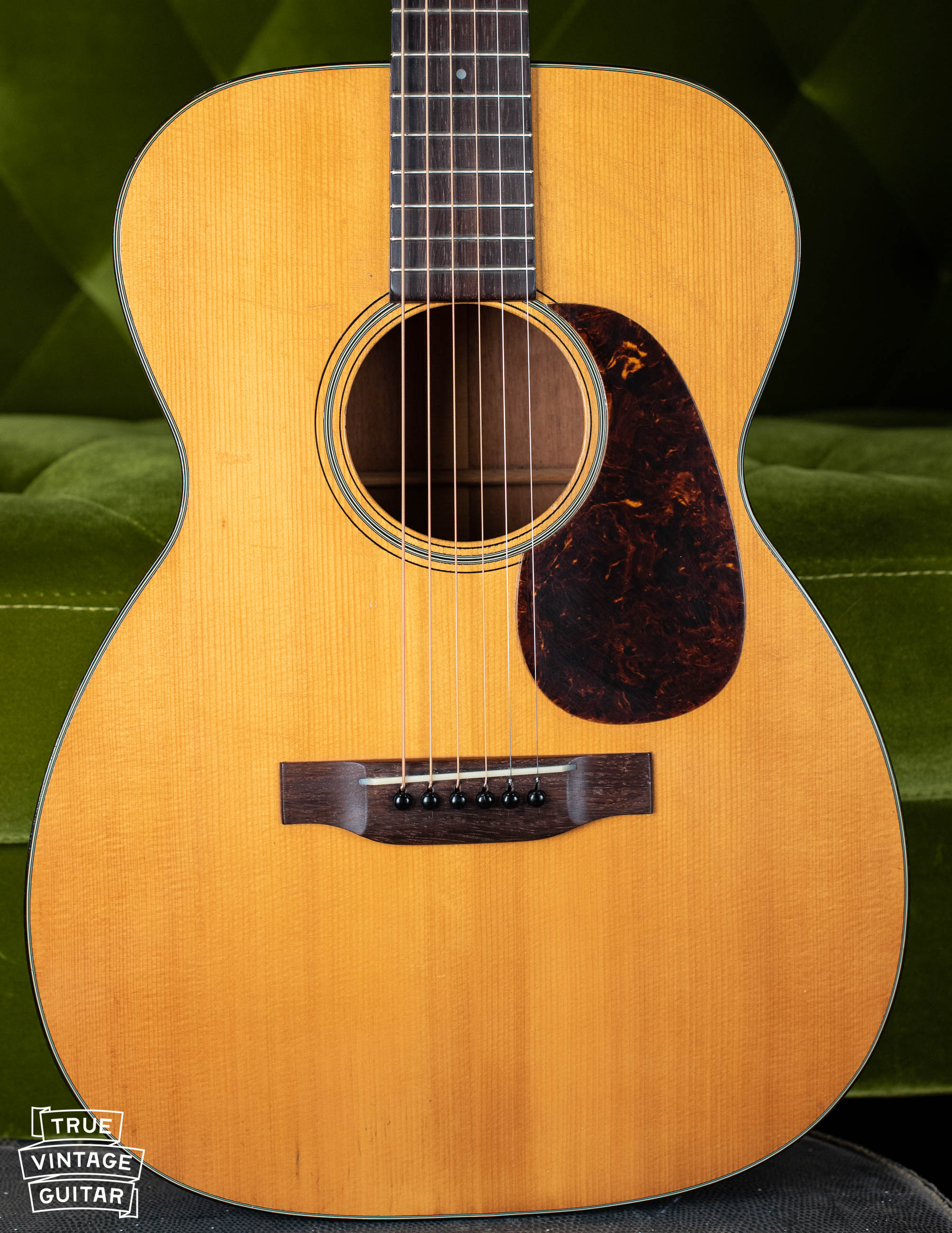 Vintage Martin acoustic guitars