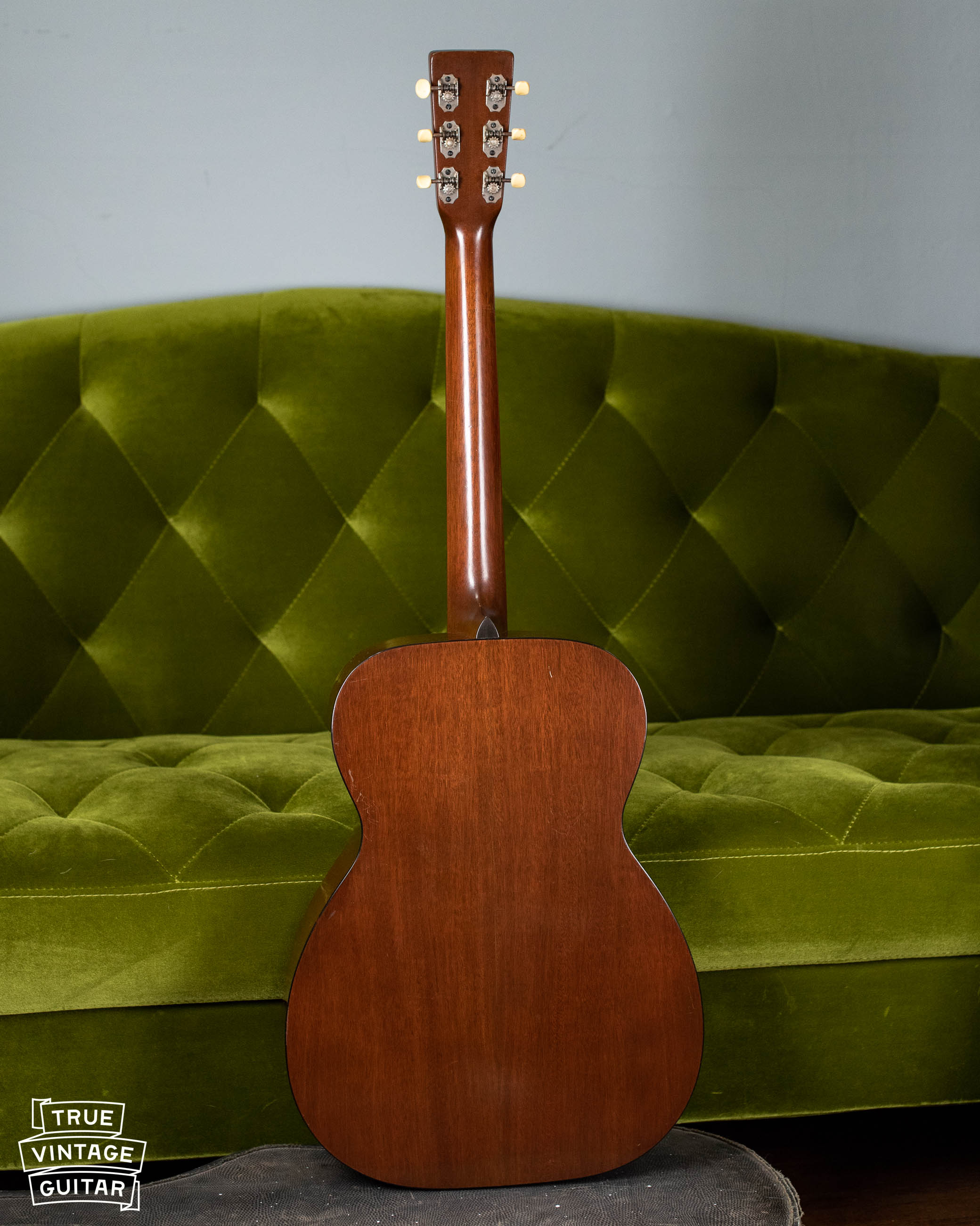 vintage Martin acoustic guitar war time 1940s