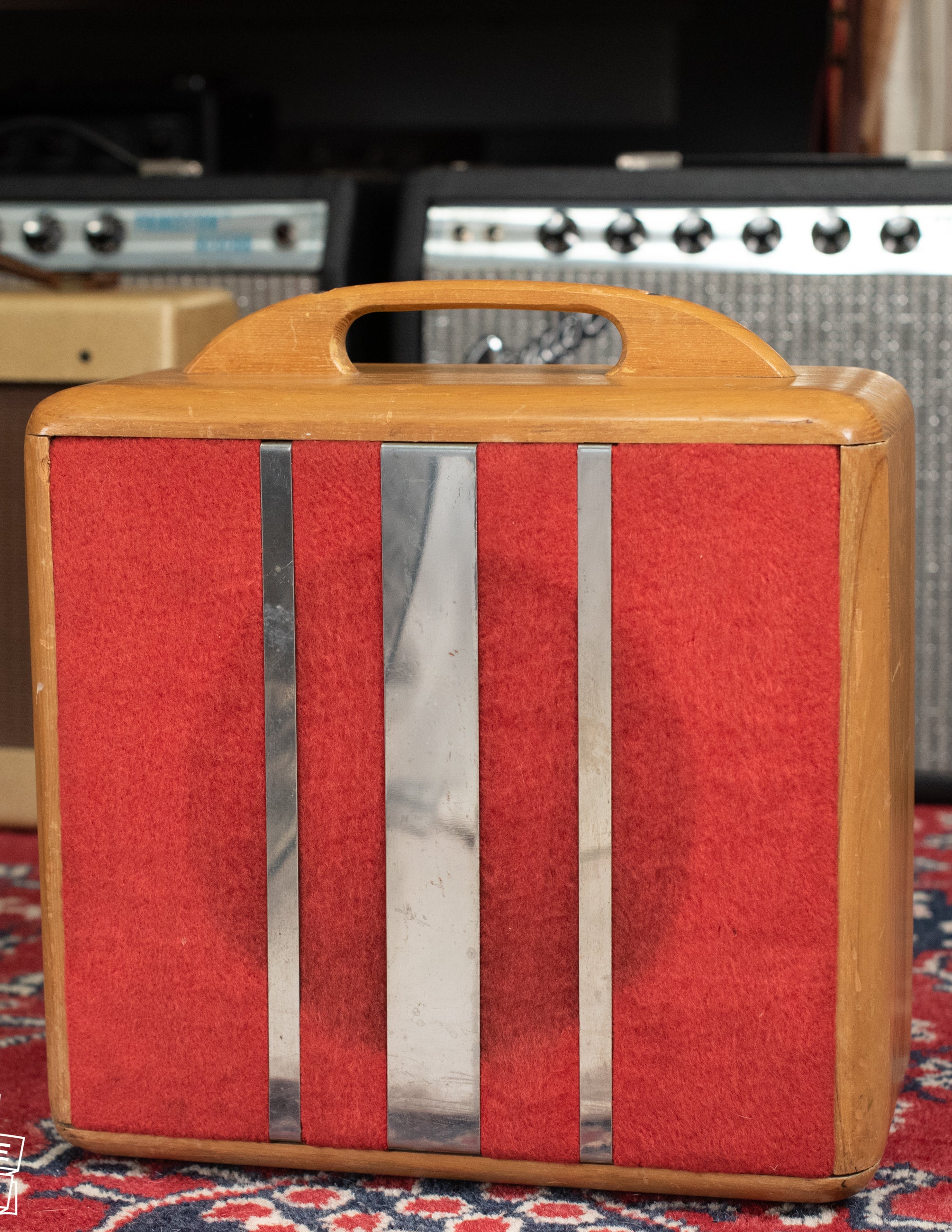 Vintage Fender Deluxe Woody amp