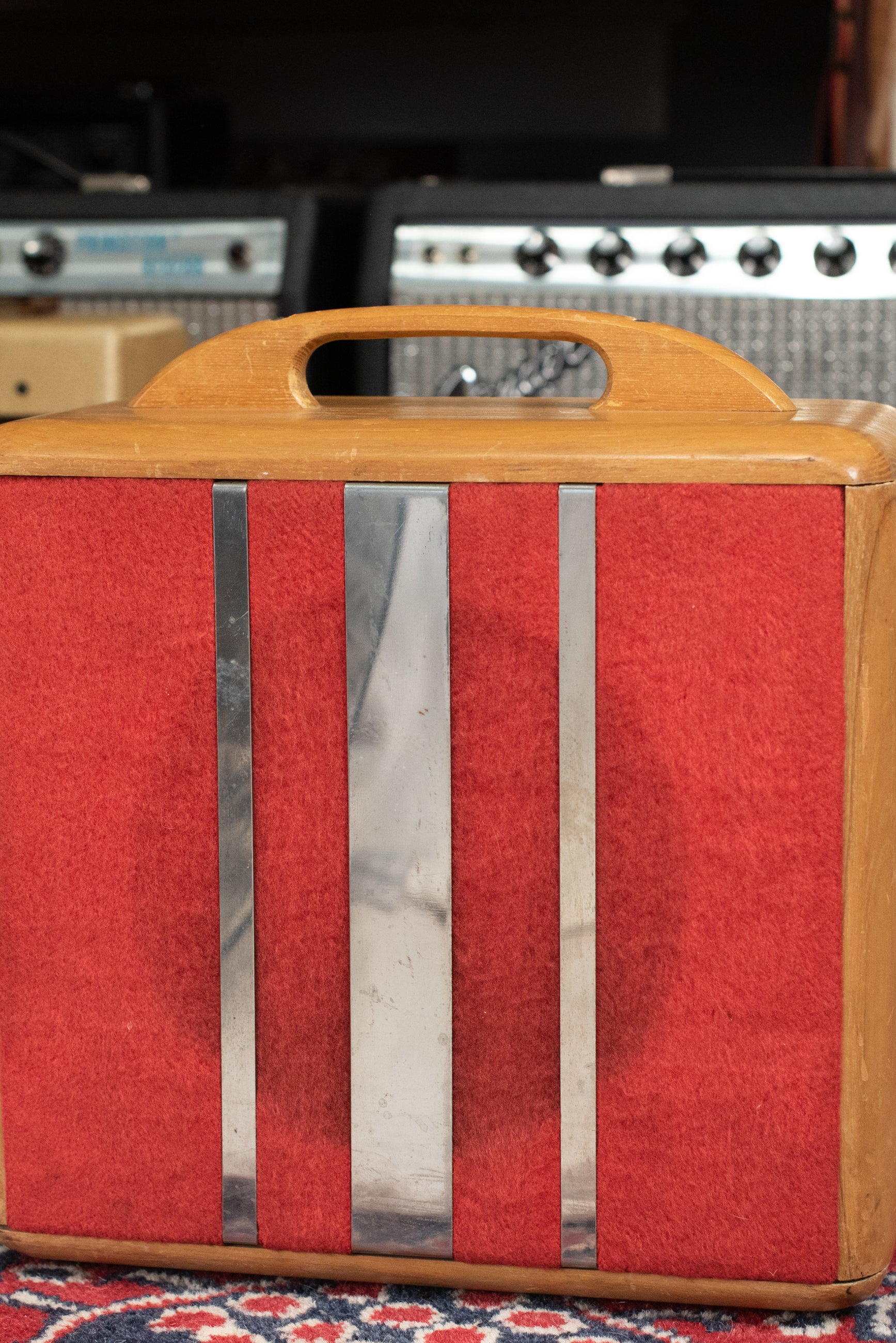 Vintage Fender Deluxe Woody amp