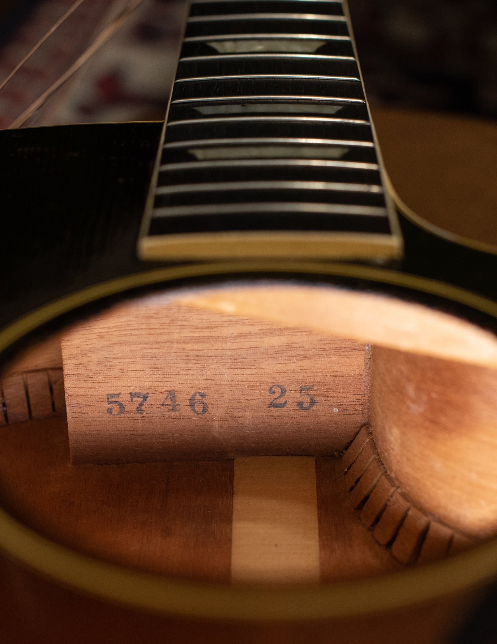 Gibson FON factory order number