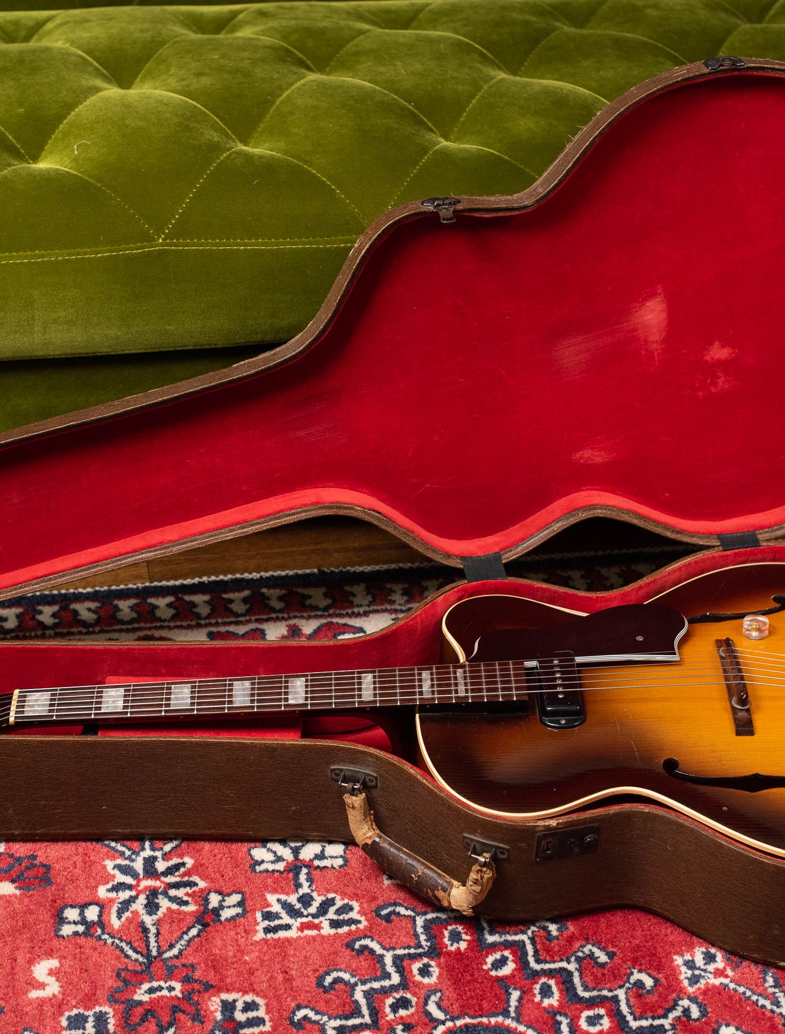 Vintage Guild guitar in Lifton case