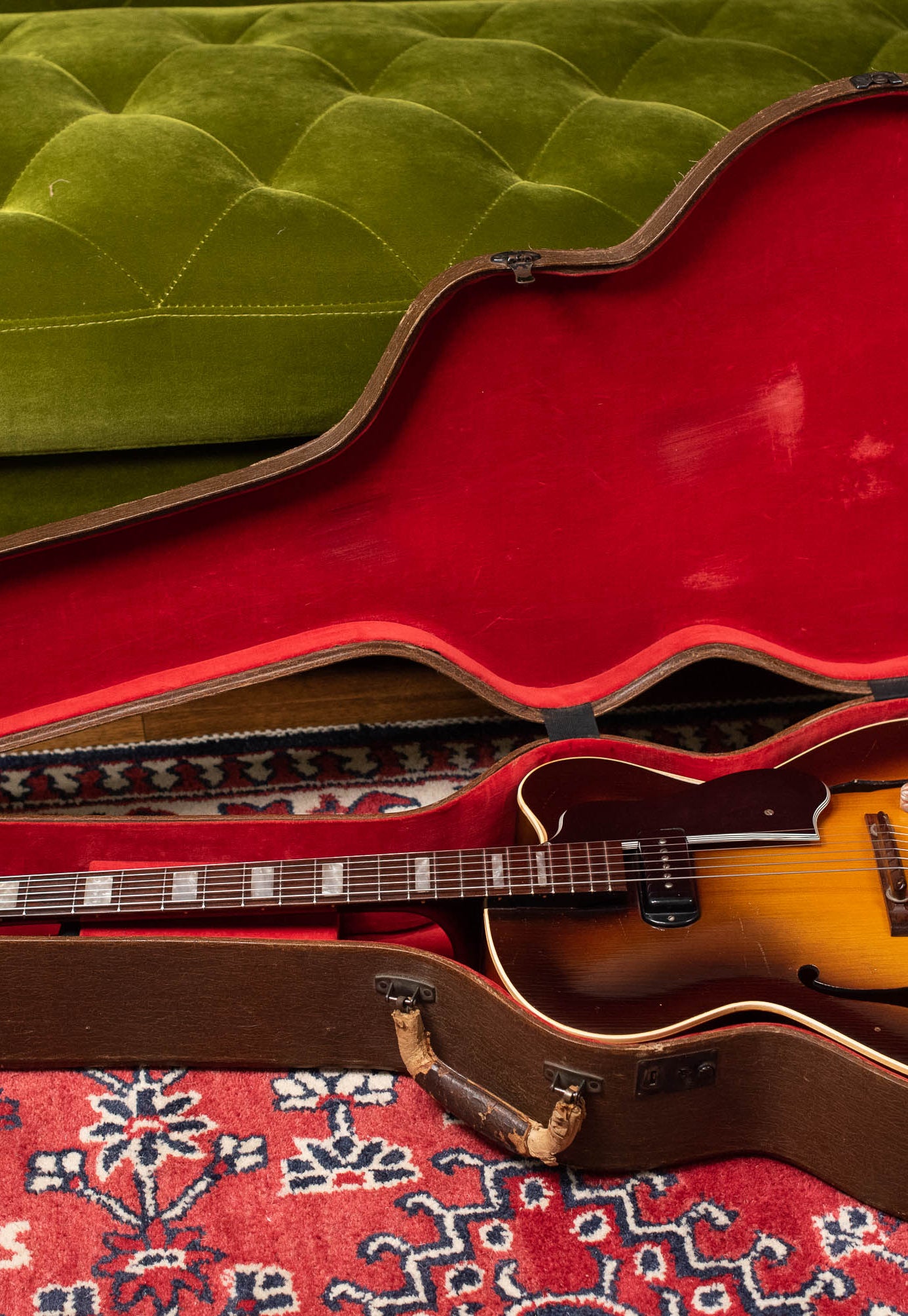 Vintage Guild guitar in Lifton case