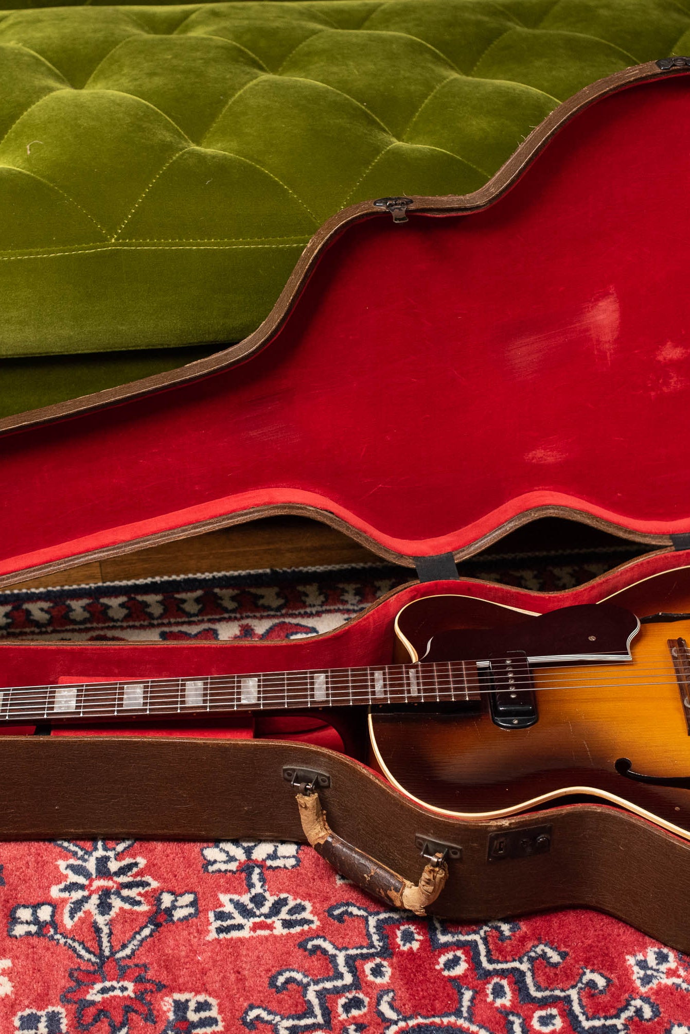 Vintage Guild guitar in Lifton case