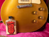 1950s Gibson polish bottle, Vintage 1954 Gibson Les Paul goldtop