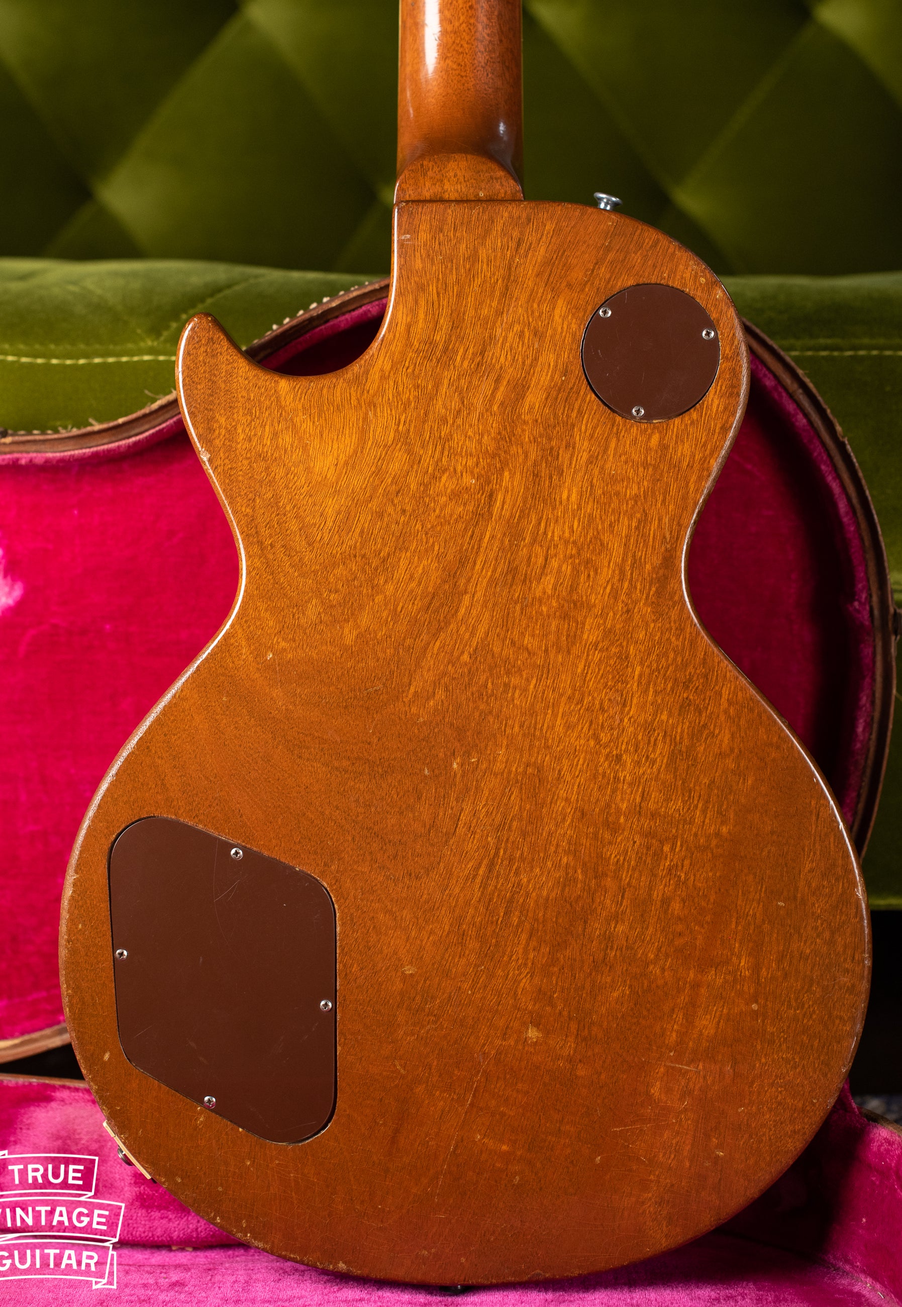 Mahogany back, Vintage 1954 Gibson Les Paul goldtop