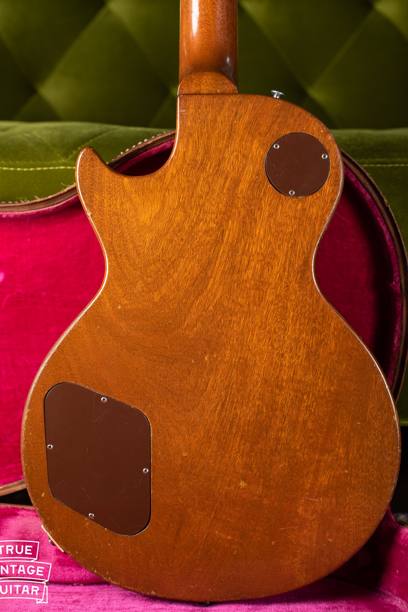 Mahogany back, Vintage 1954 Gibson Les Paul goldtop