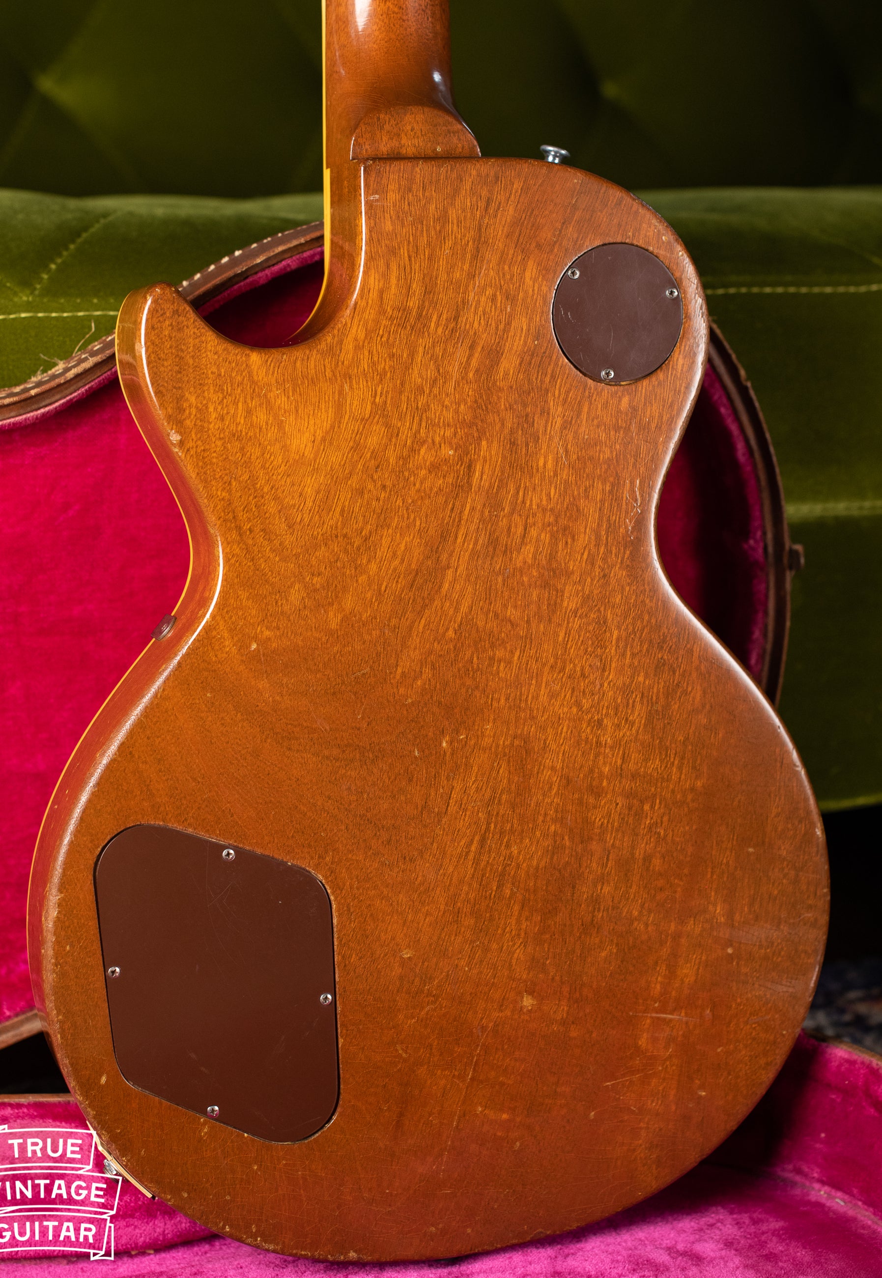 Mahogany back, Vintage 1954 Gibson Les Paul goldtop